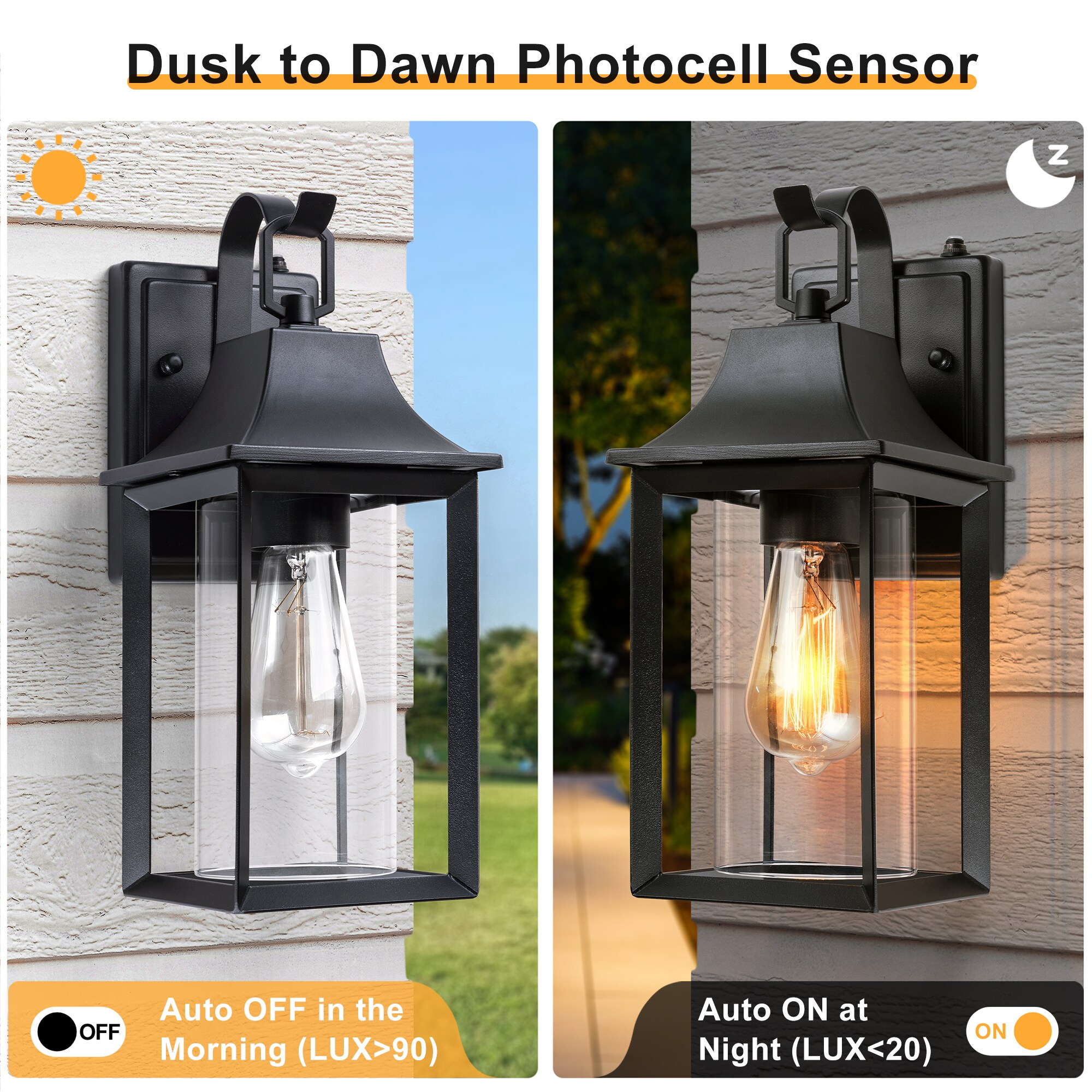 Maxax 7038-1BK Outdoor-Wall-Lighting - View #4