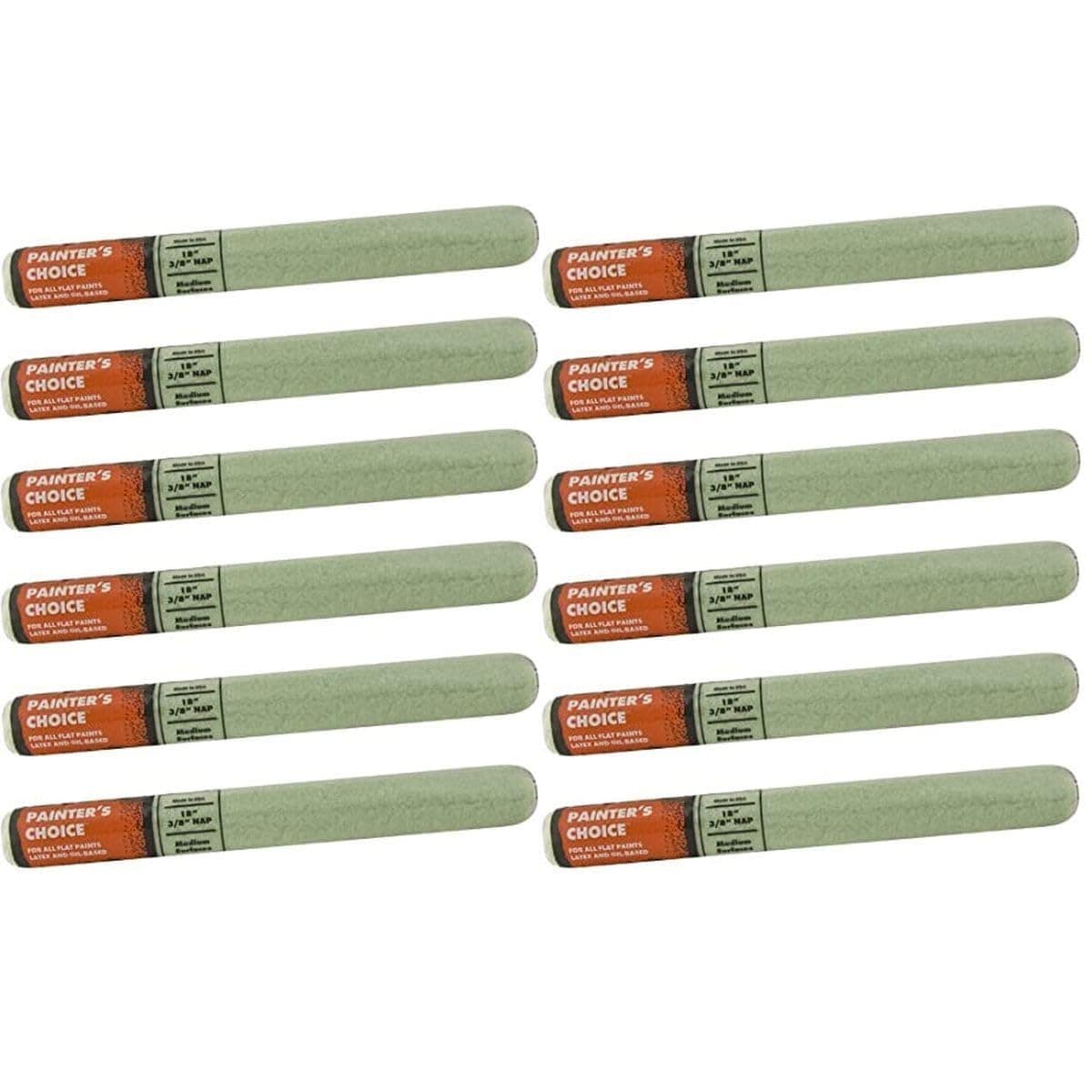 Wooster 2 Set of 6 -  Brush R275 18 inch Painter's Choice Roller Cover 3/8 inch