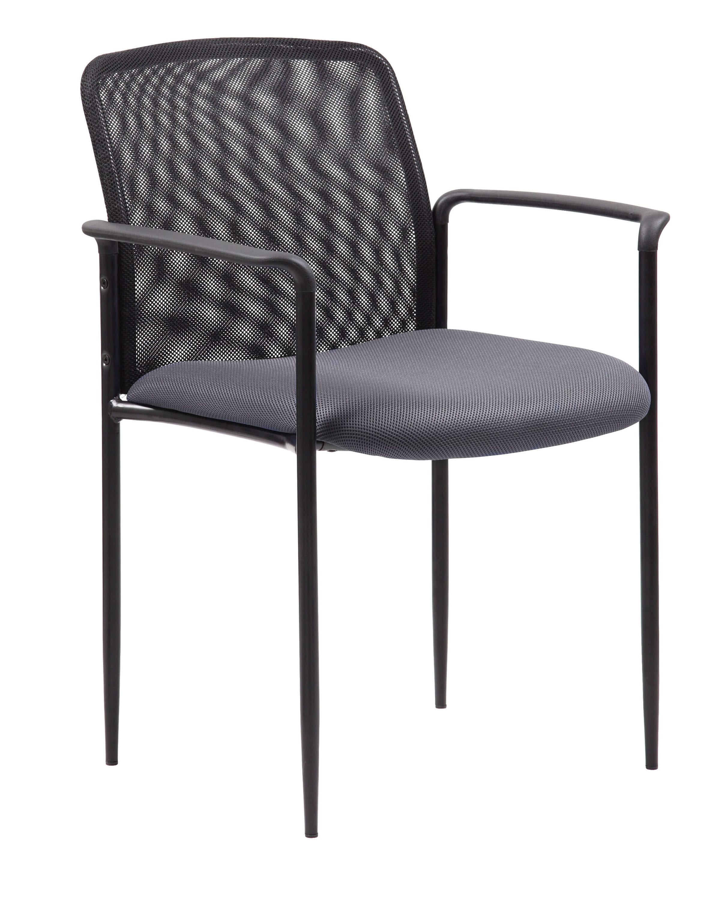 Boss Office Products B6909-GY Grey Contemporary Ergonomic Mesh Task Chair
