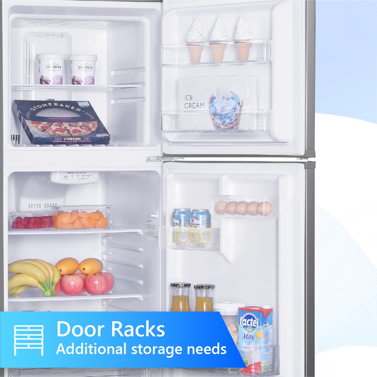 ConServ 10.1-cu ft Top-Freezer Refrigerator (Stainless Steel