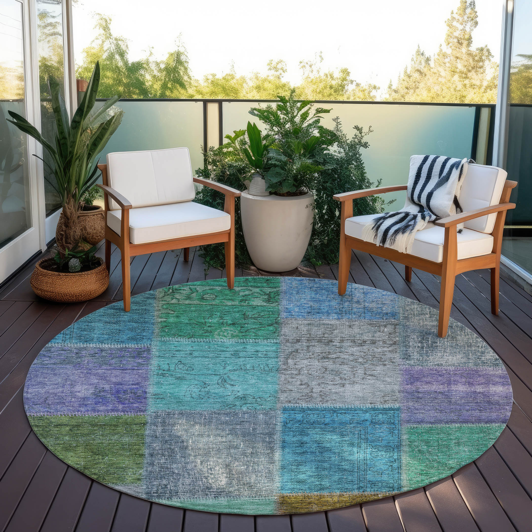 Addison Rugs ACN663GE8RO rugs - View #7
