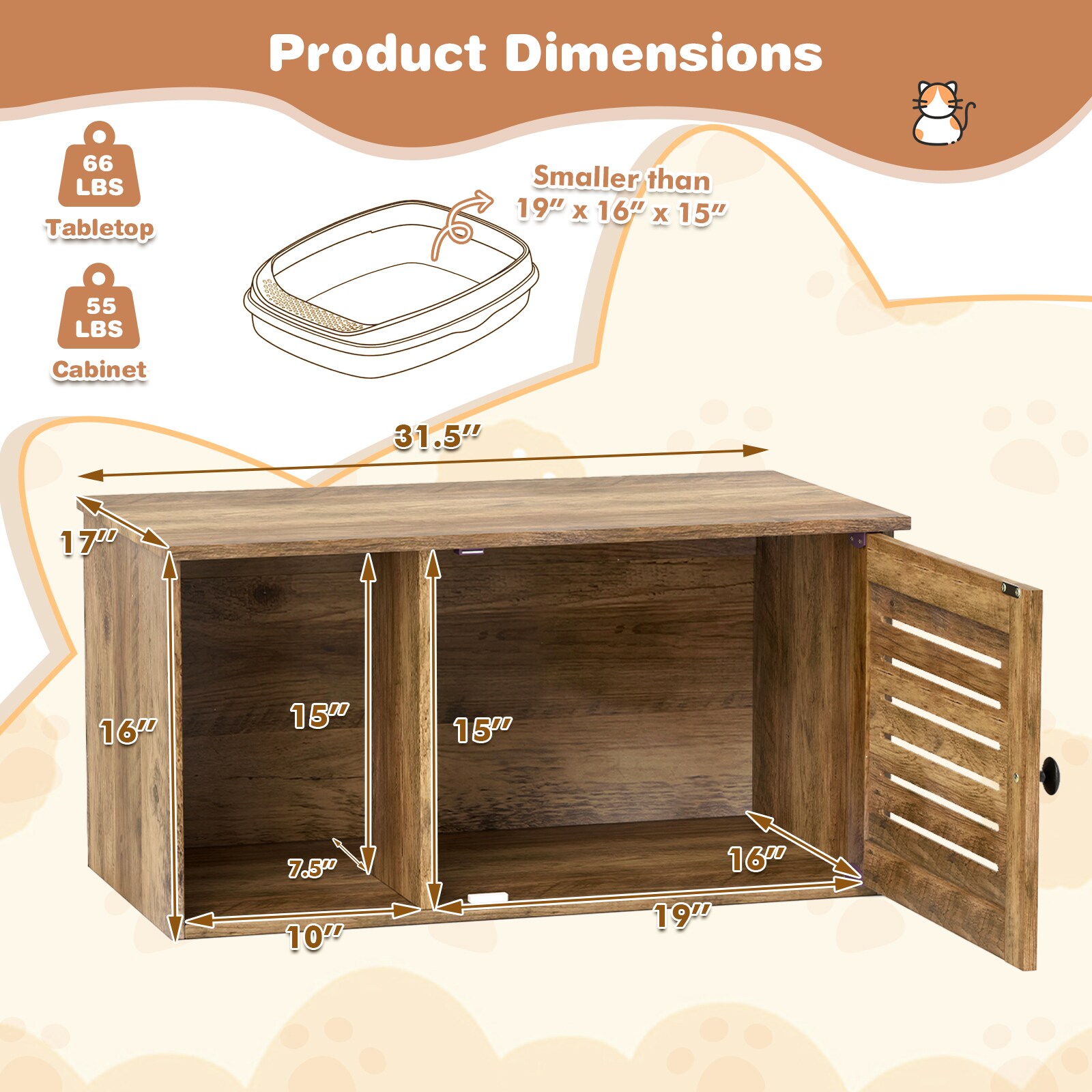 Ayelon 6S7820OK Litter-Boxes - View #3