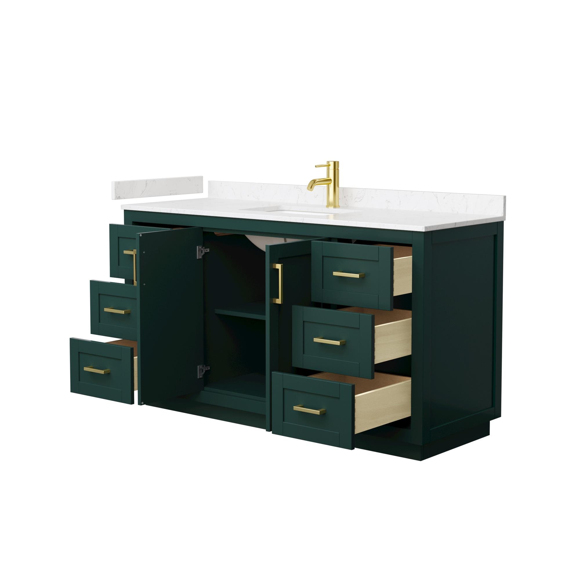 Wyndham Collection WCF292960SGDC2UNSMXX Bath-Vanity-Combo - View #3