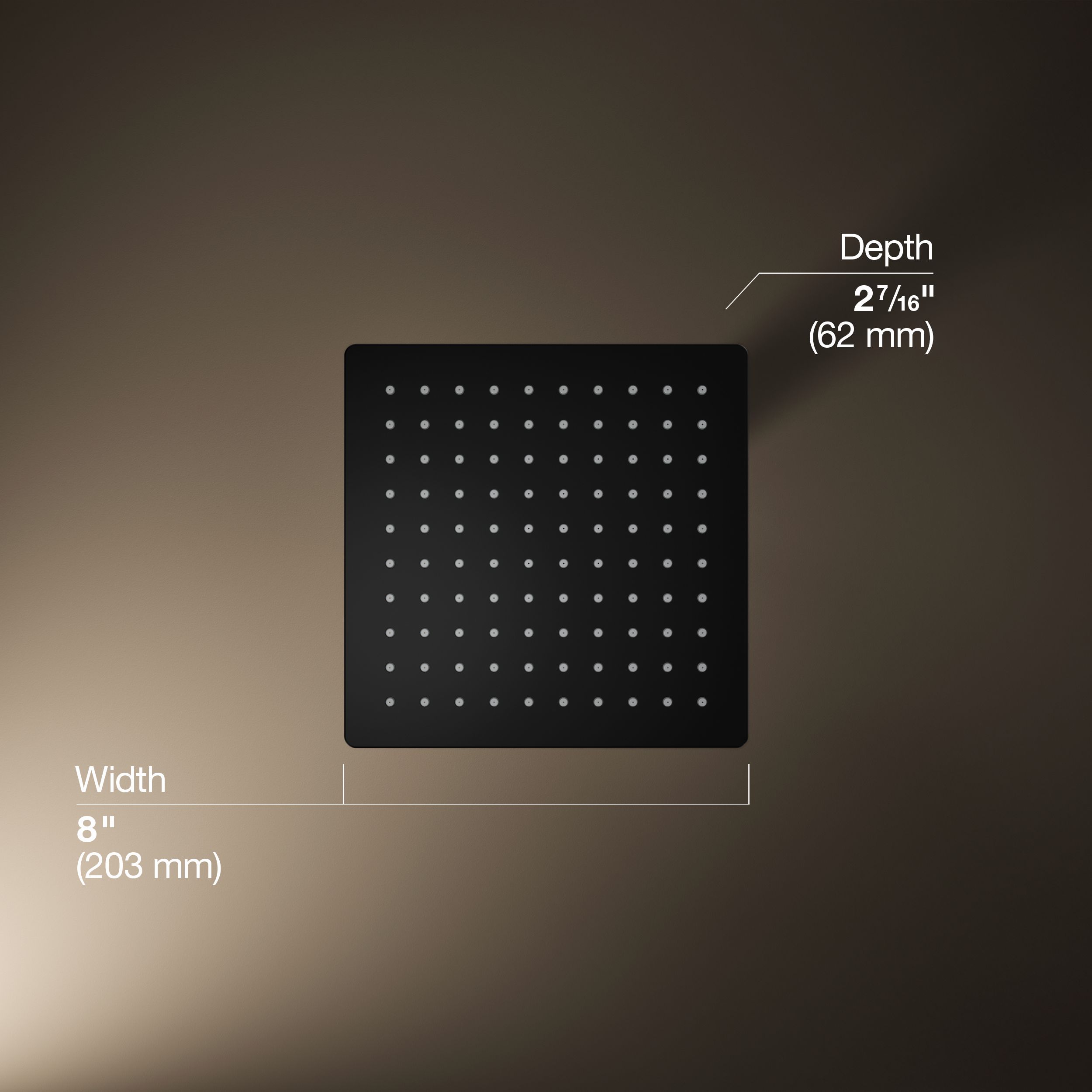 KOHLER K-26148-G-BL Fixed-Showerhead - View #3