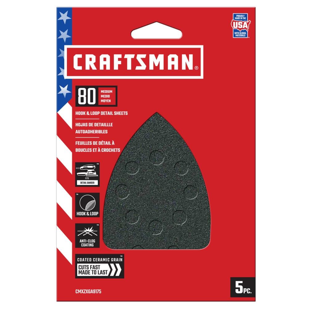 Black and decker mouse on sale sandpaper 80 grit