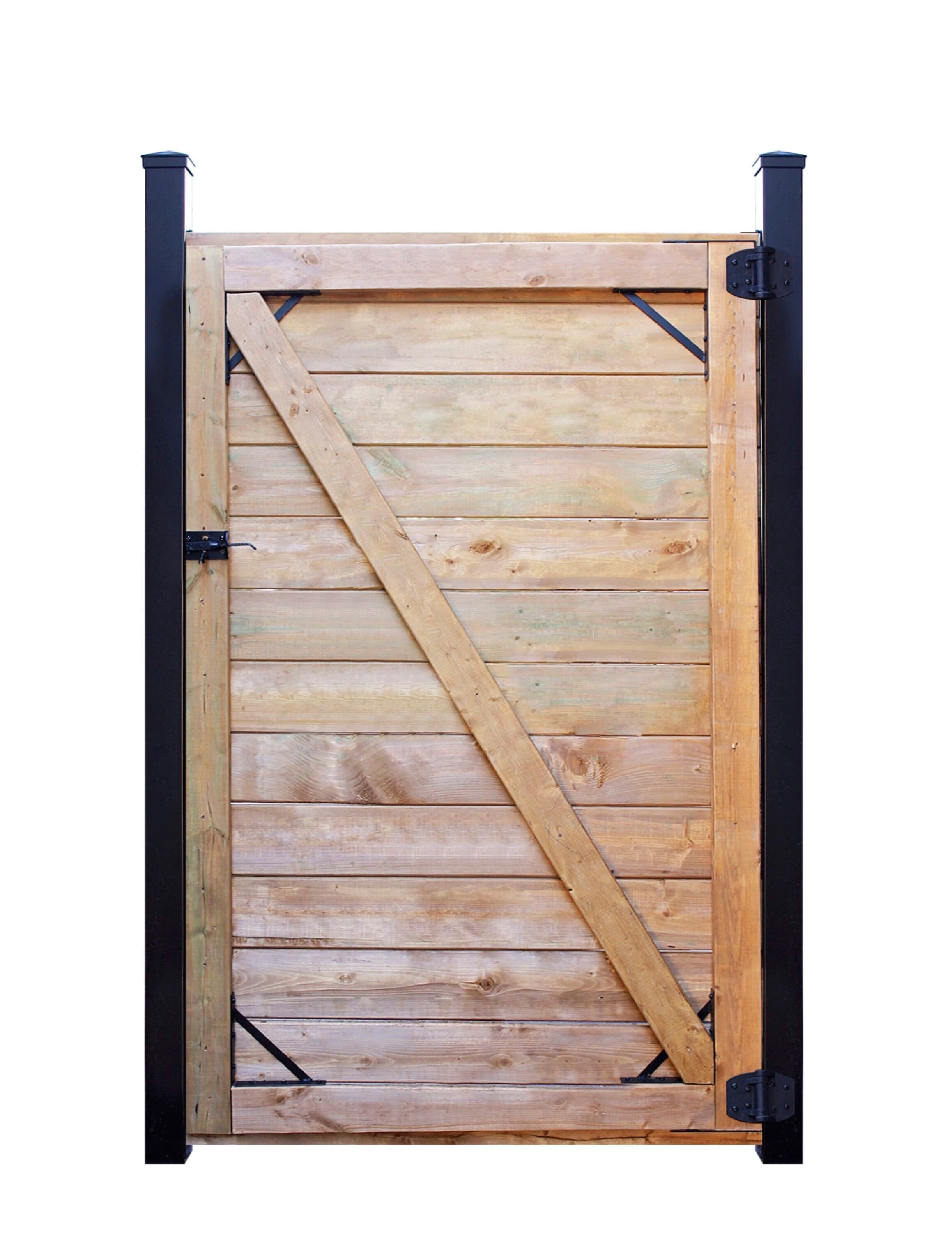 Slipfence SF2-GK200 Wood-Fence-Gates - View #3