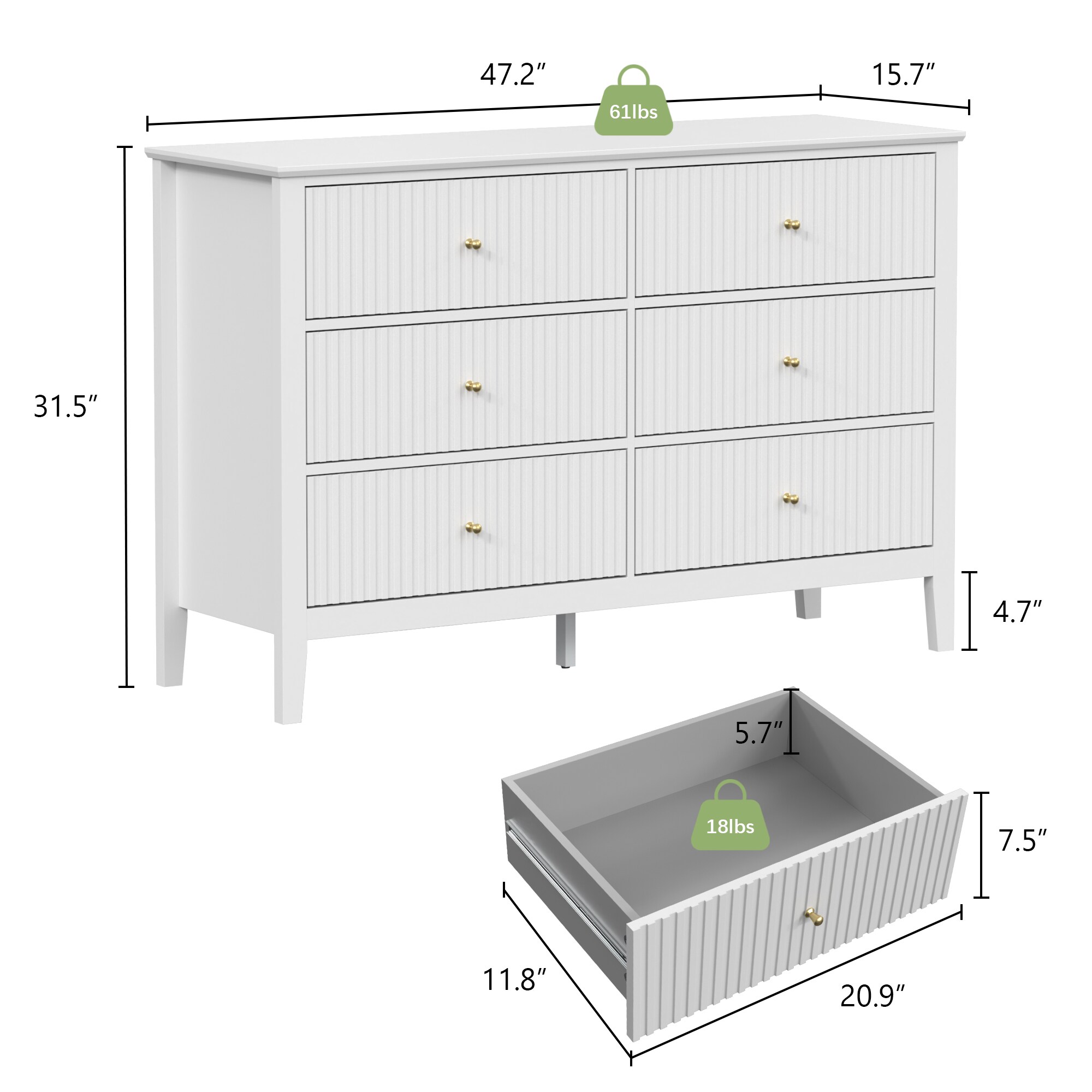  DG47B01-A-LW1 dressers - View #10