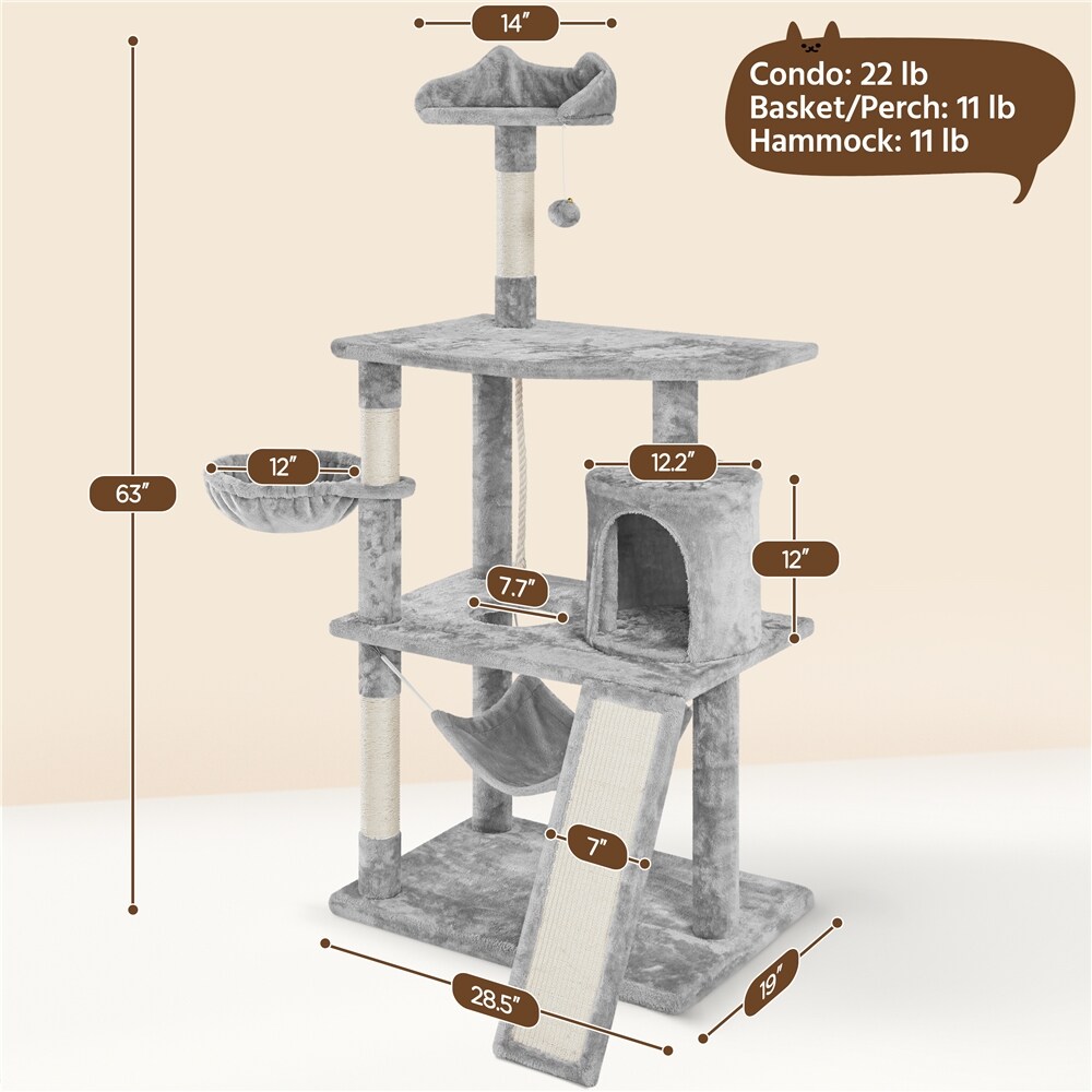 Yaheetech LSRTK10001 Cat-Trees - View #3