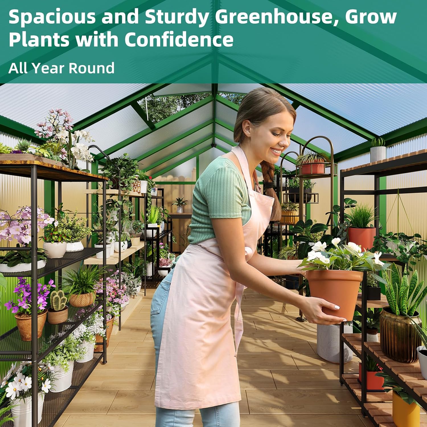 Qeetex QET-GH-WK23 greenhouses - View #2