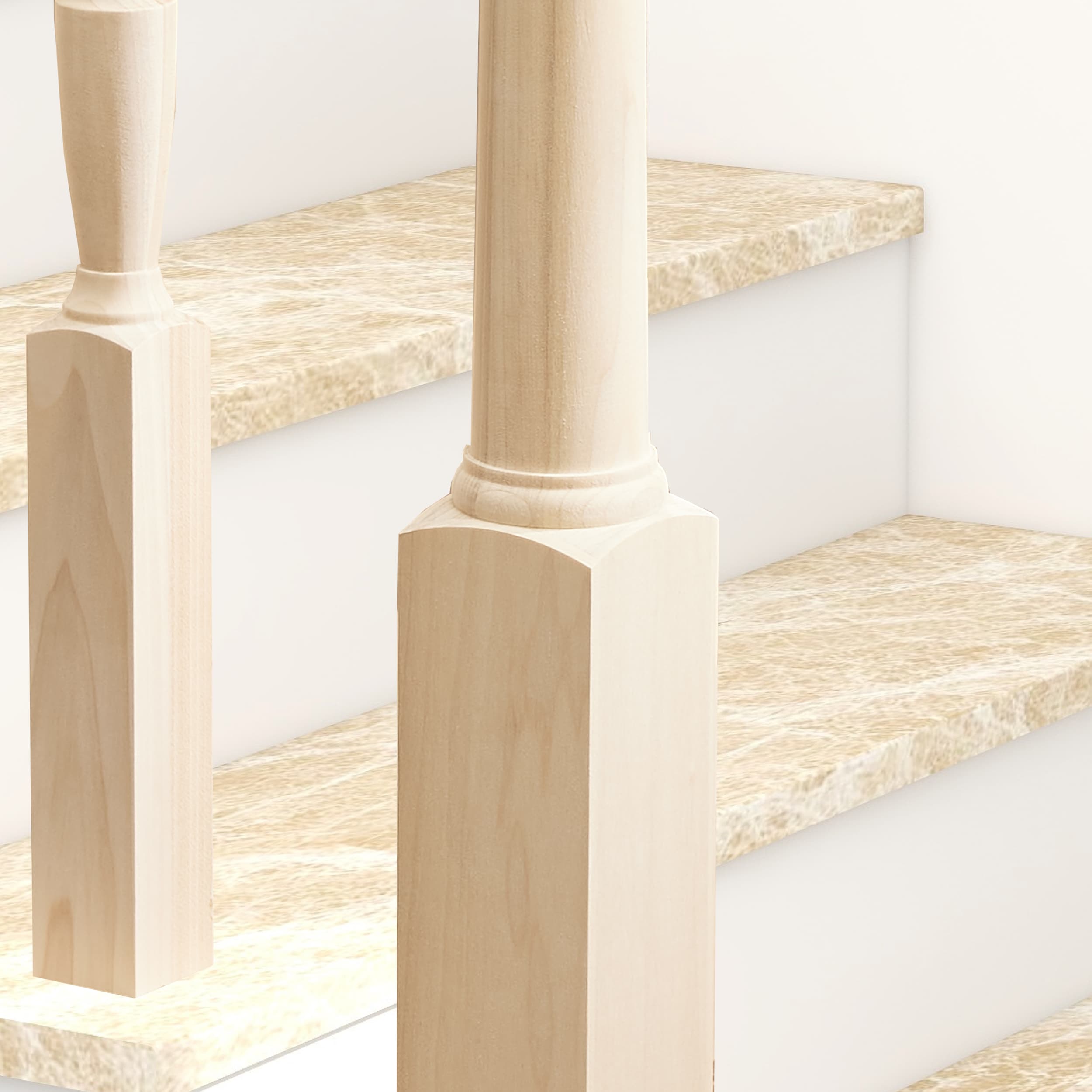 RELIABILT WG4040MT48POP Interior-Stairpart-Newel-Posts - View #3