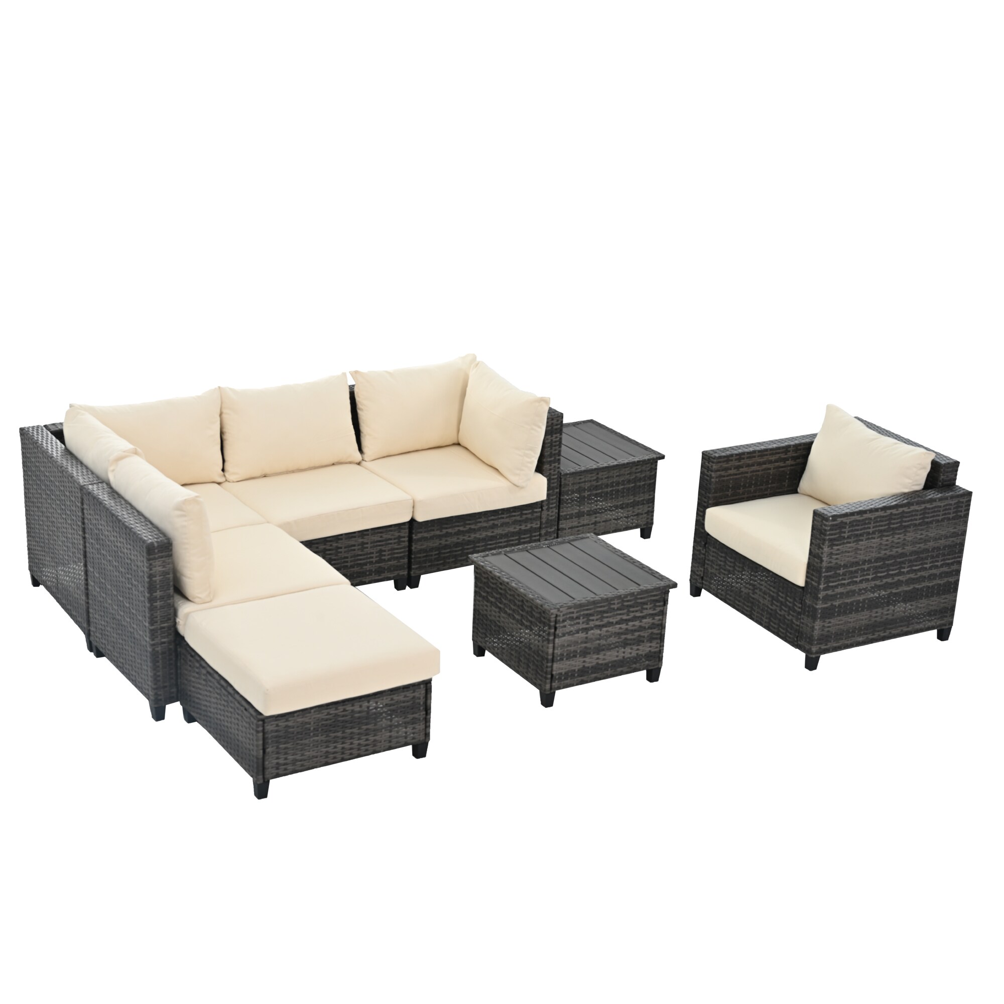 Nestfair FSP001B Patio-Conversation-Sets - View #2
