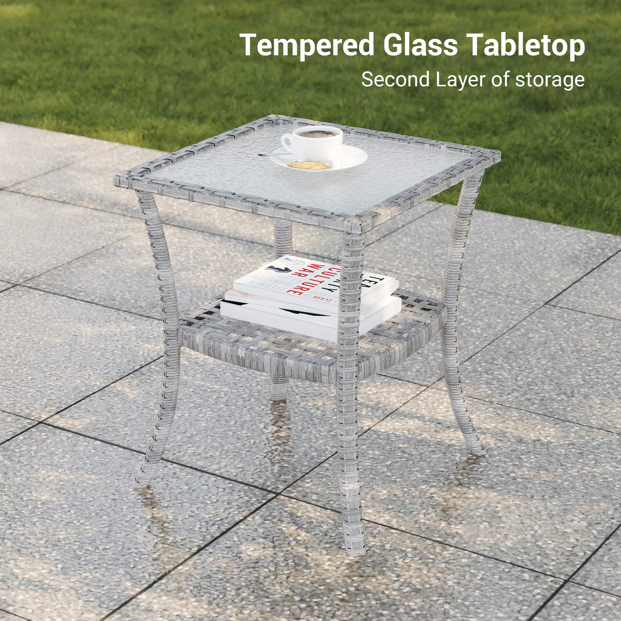 ACEGOSES LW-2RT2-HGY Patio-Conversation-Sets - View #7