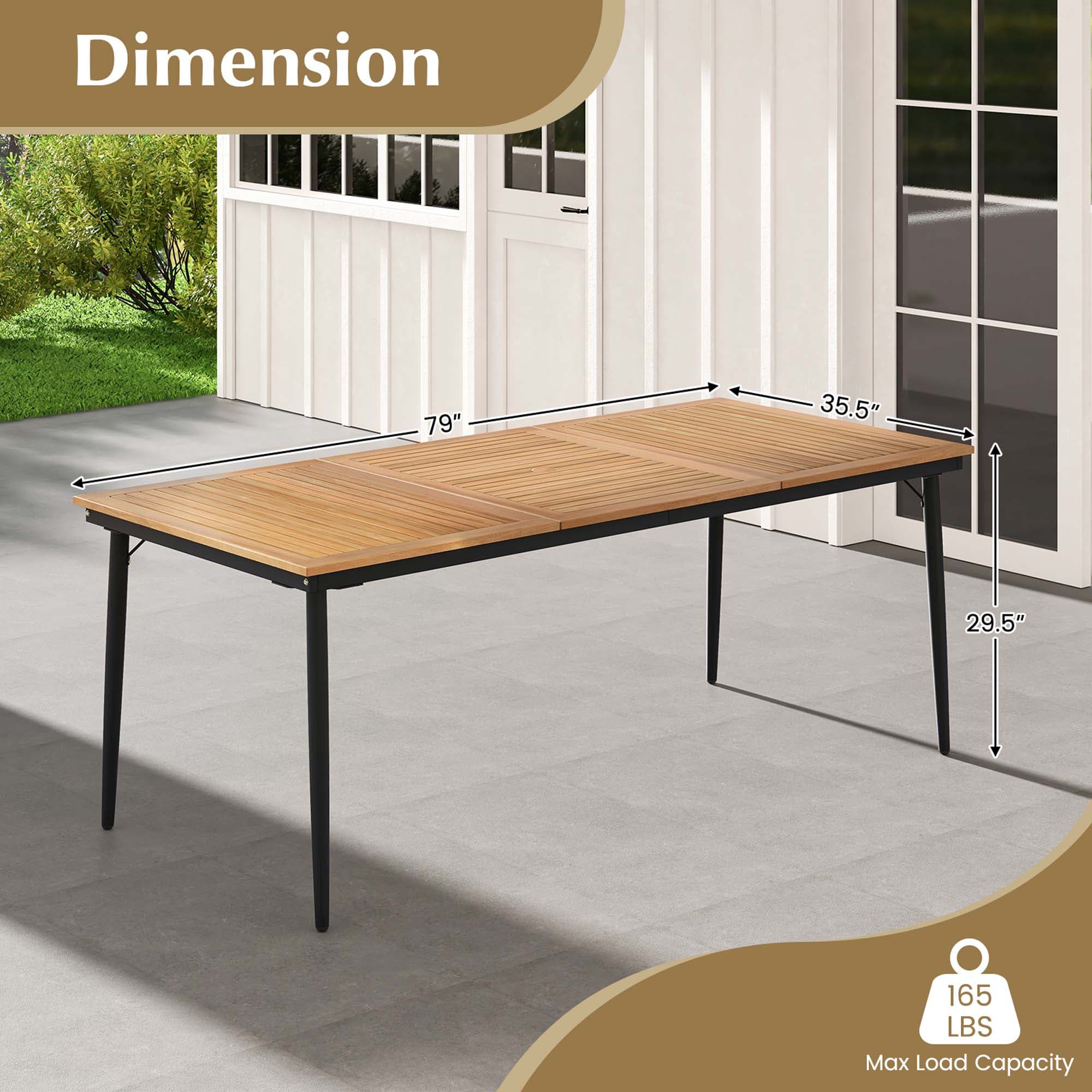 Costway HCST00747 Patio-Tables - View #2