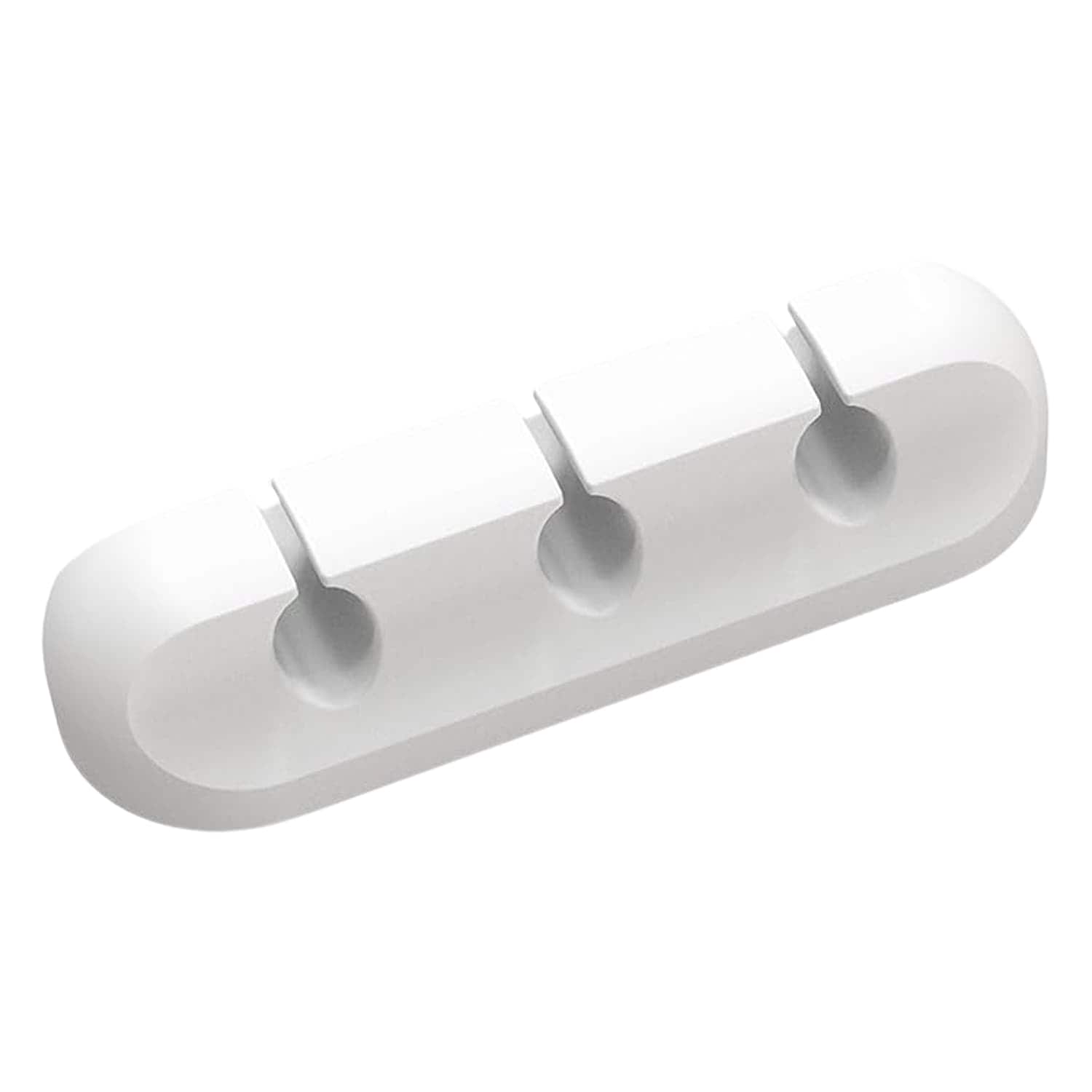 Etokfoks White Cable Clips Cord Organizer Cable Management USB Cable Holder Wire Organizer Cord Clips 2 Packs Cable Straps for Desk Car Home and Office #EFT1013F329