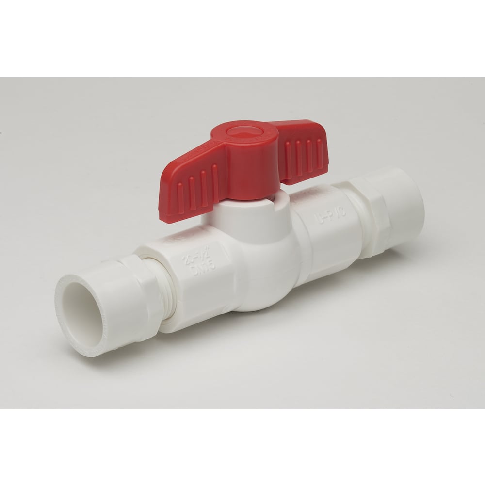 Proline Series 107-233LW 6700WT 1/2-in FIP PVC Sch 40 Ball Valve