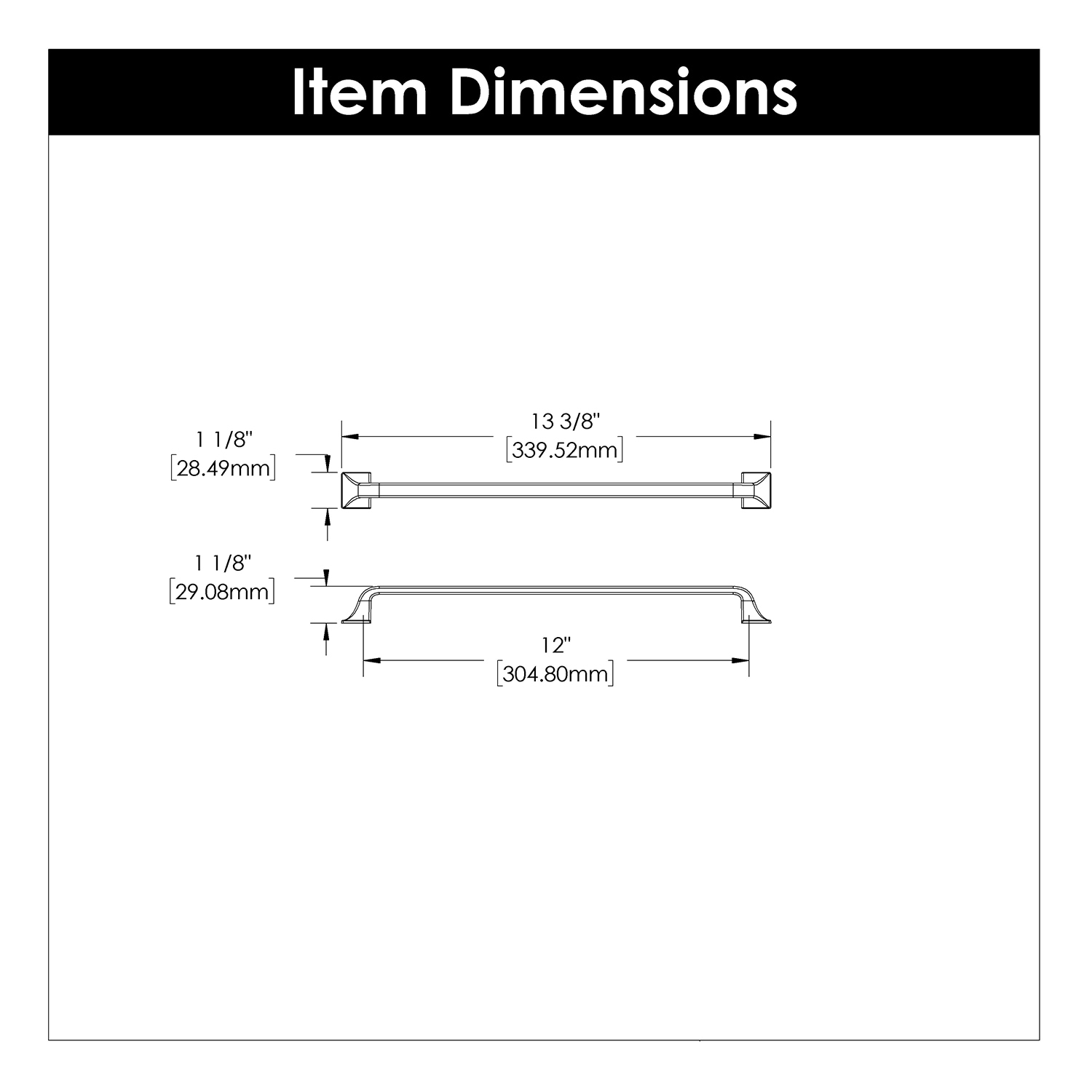 Hickory Hardware H076706-BGB-5B Cabinet-Pulls - View #4