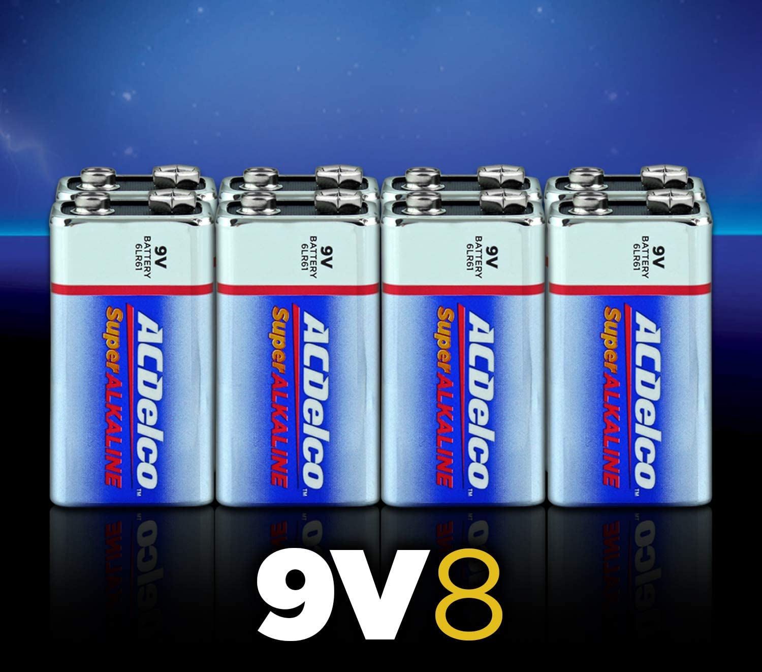 ACDelco AC253 9volt-Batteries - View #2