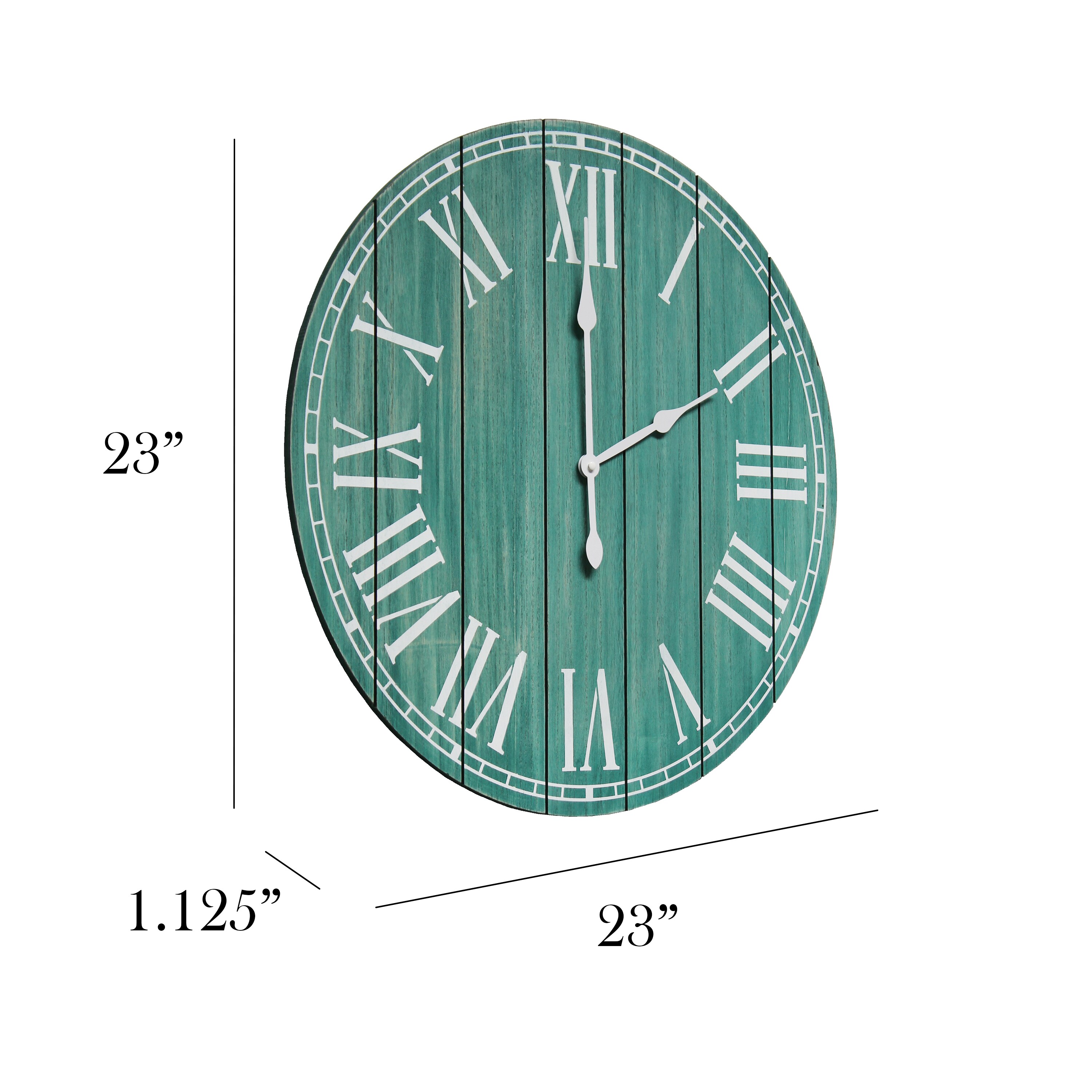 Elegant Designs HG2003-DAW Indoor-Outdoor-Clocks - View #3