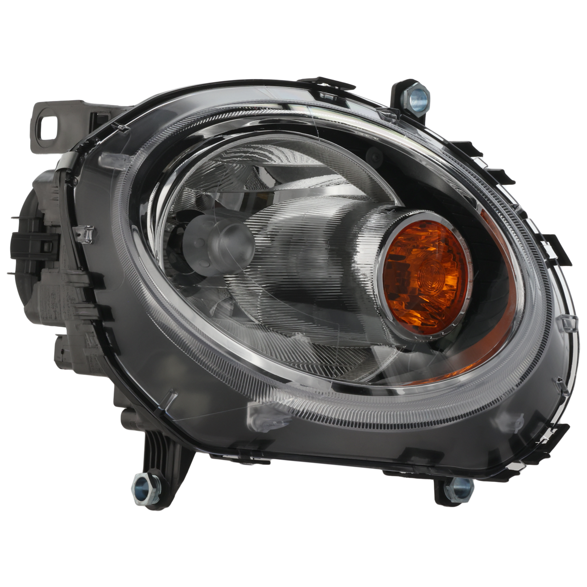 Garage-Pro JCWREPM100370GP Headlight For Mini Cooper 07-15 Lh Assy Halogen W/yellow Turn Signal H/light