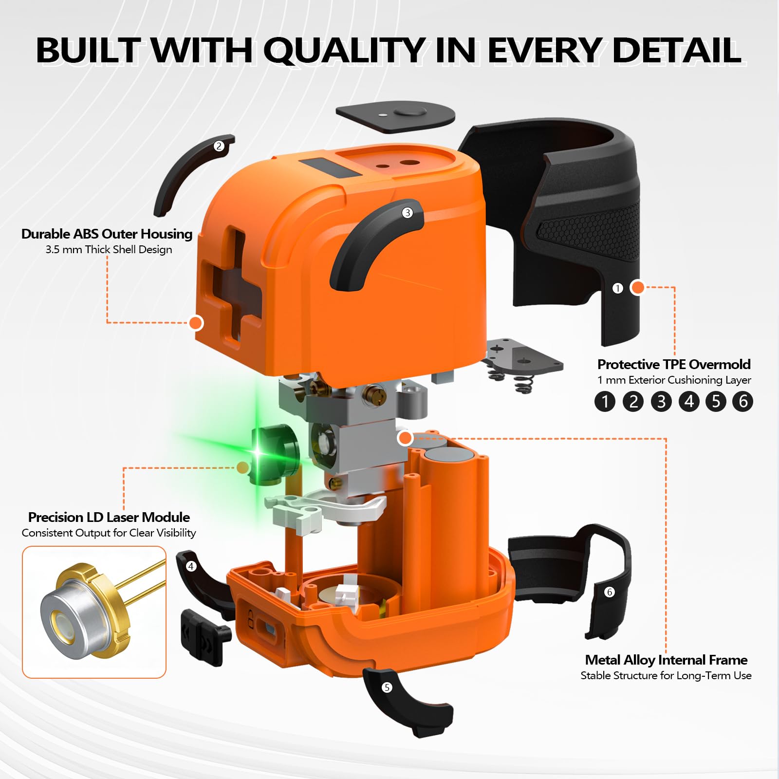 KHKFY LKH0818H467 Laser-Level - View #3