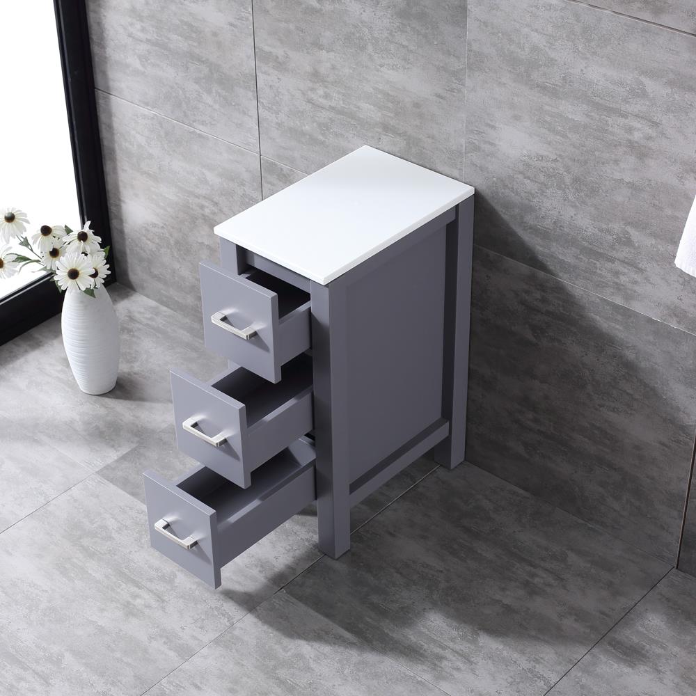 Lexora LV281712BFSSCB Bath-Vanity-Combo - View #2