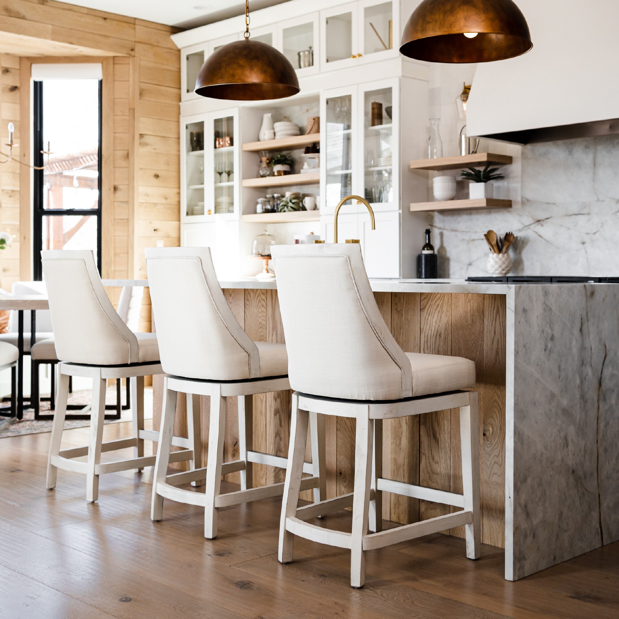 Maven Lane ML101117-FCS-WT stools - View #9