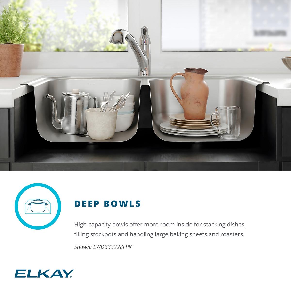 Elkay LWDB332284FP Kitchen-Sinks - View #7