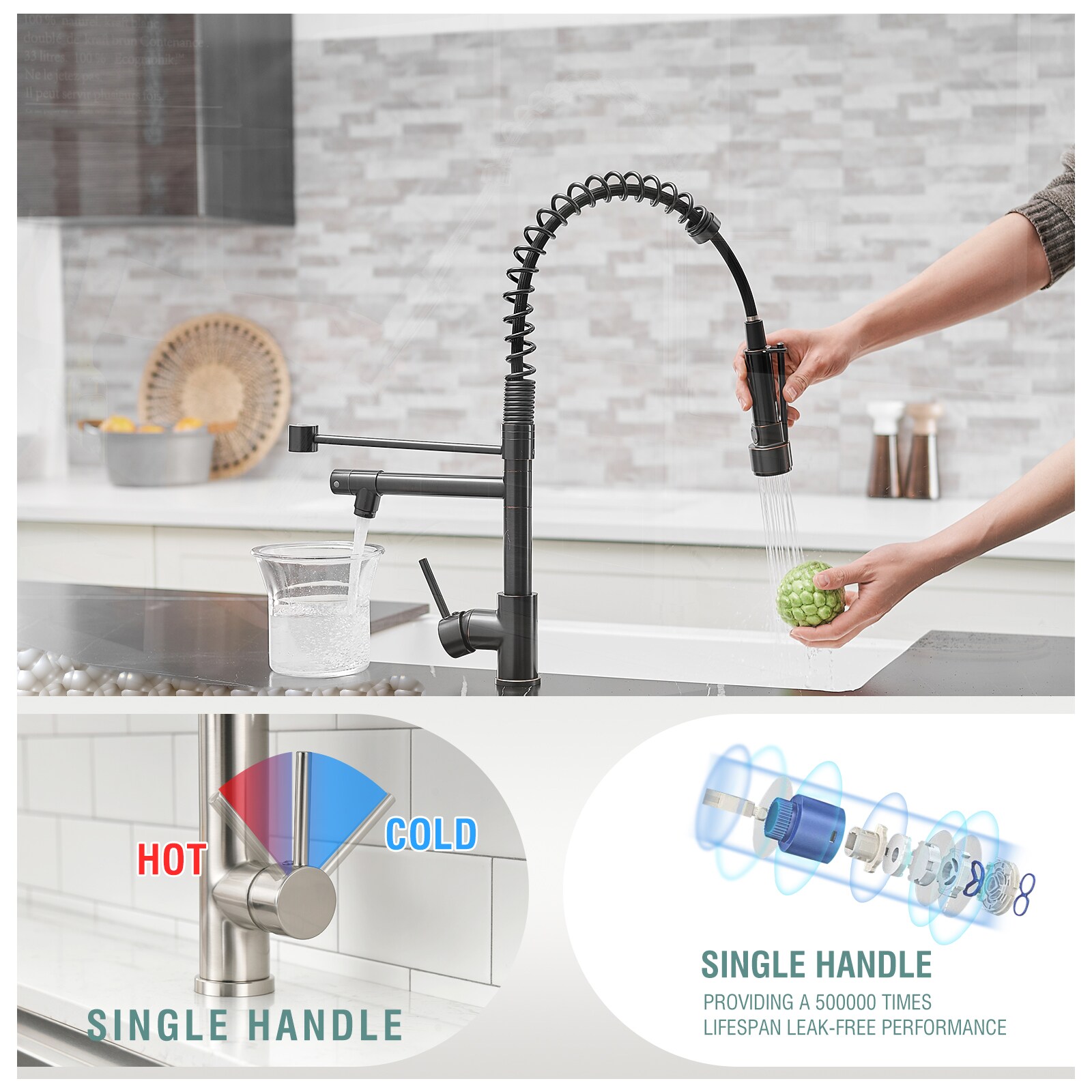 Fapully FA-B-1006ORB Kitchen-Faucets - View #3