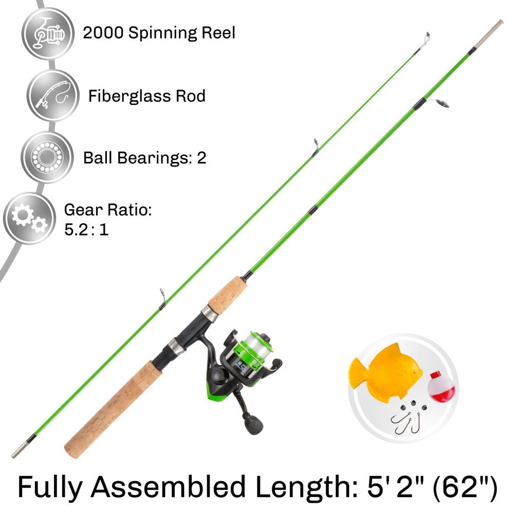 Leisure Sports Fishing 55-Pack Polyethylene Fishing Storage