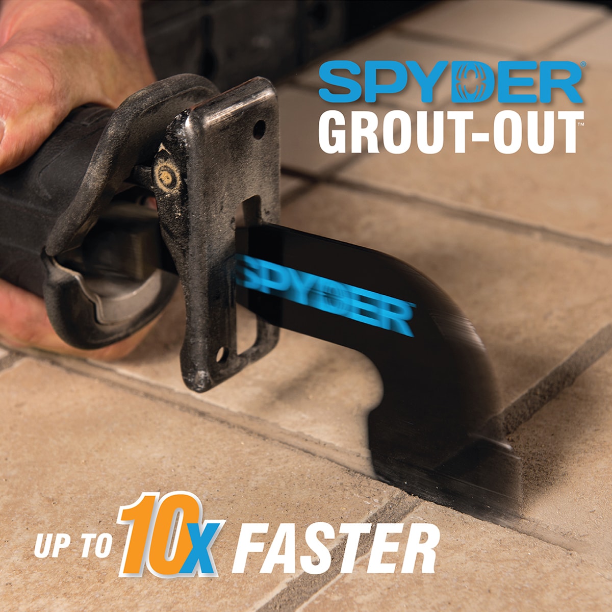 Spyder 1/16-in Reciprocating Saw Grout Removal Tool Attachment 100263 ...