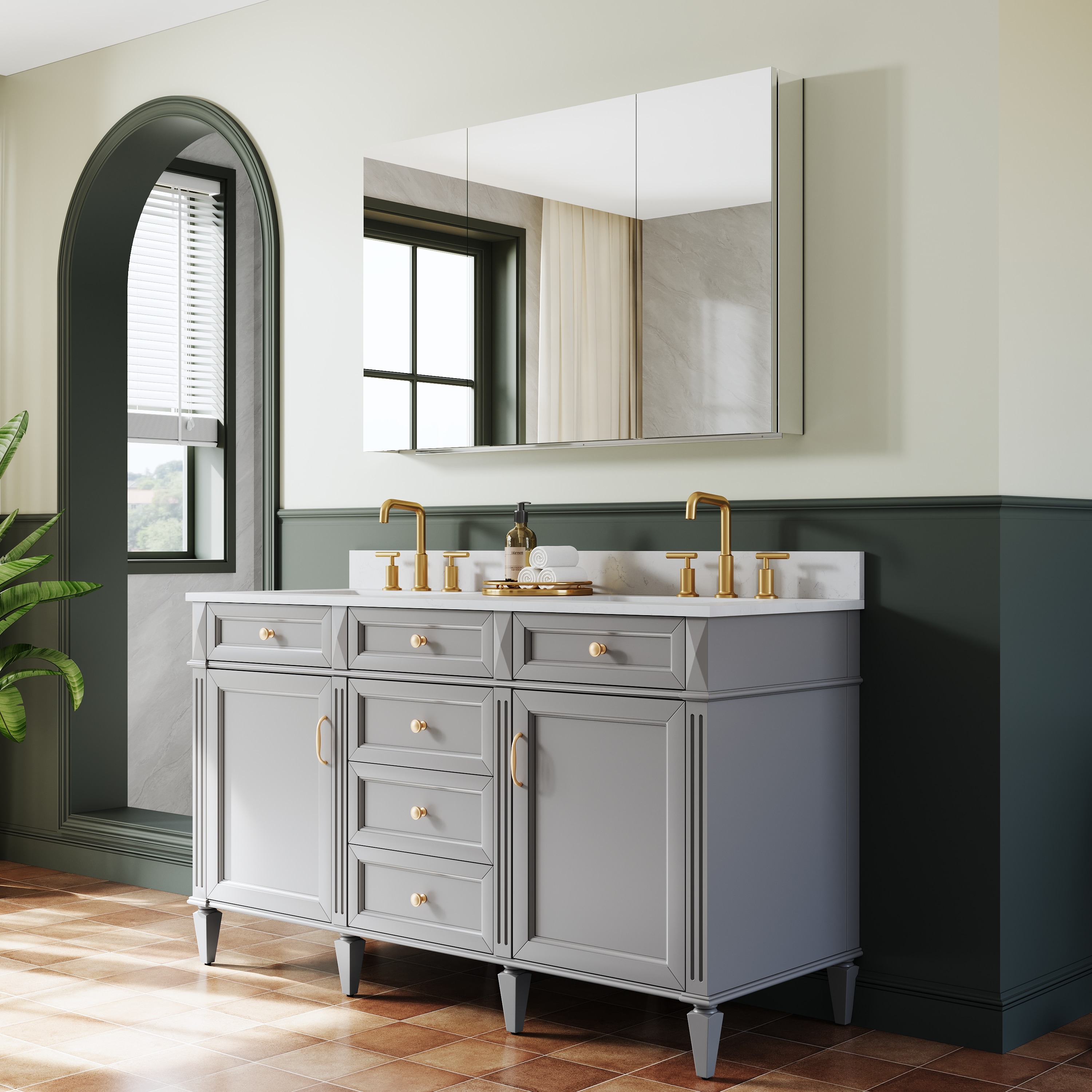 CALVON RCRS-4830MC Bathroom-Medicine-Cabinets - View #10