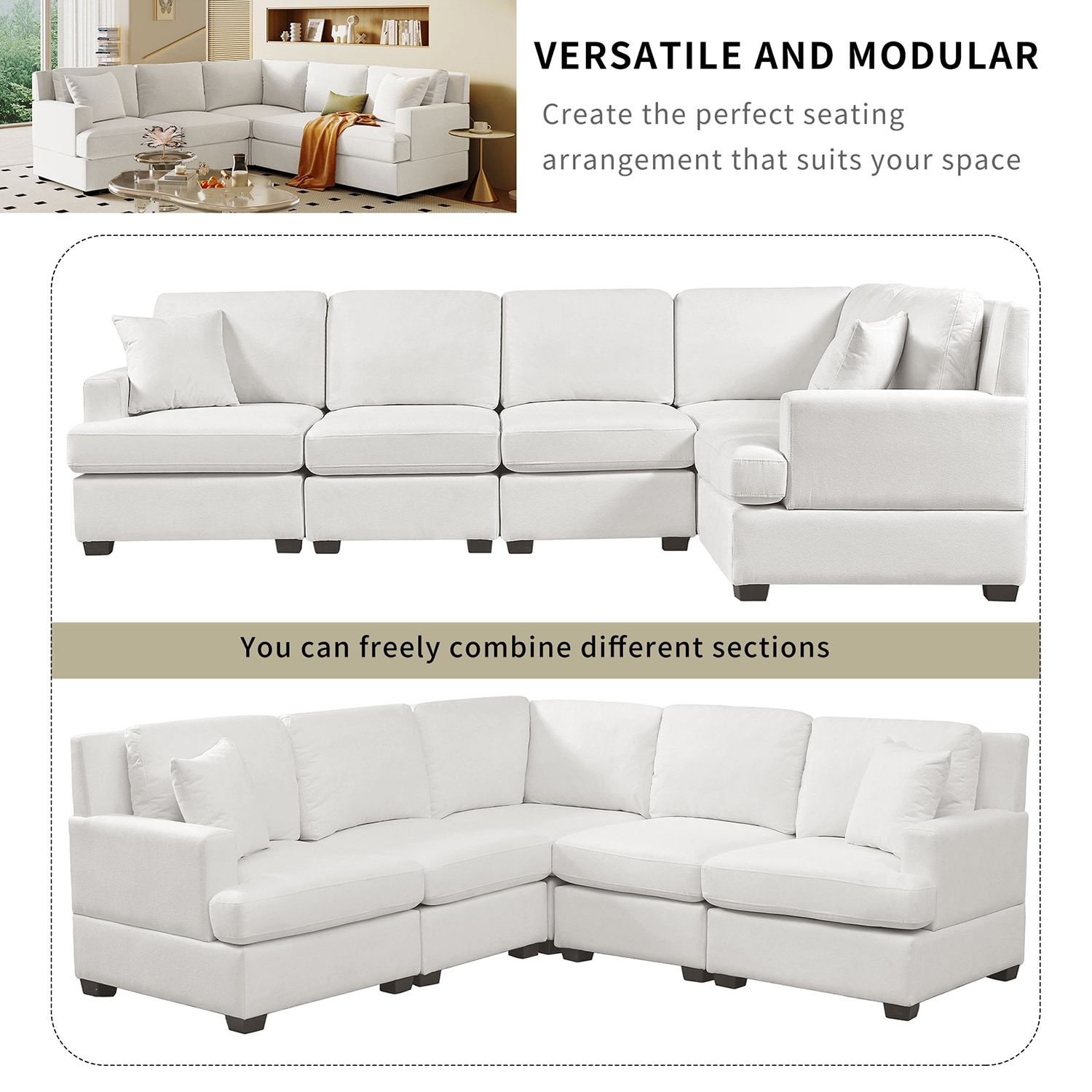 SINOFURN SYA010136GN Sofas-Loveseats - View #20