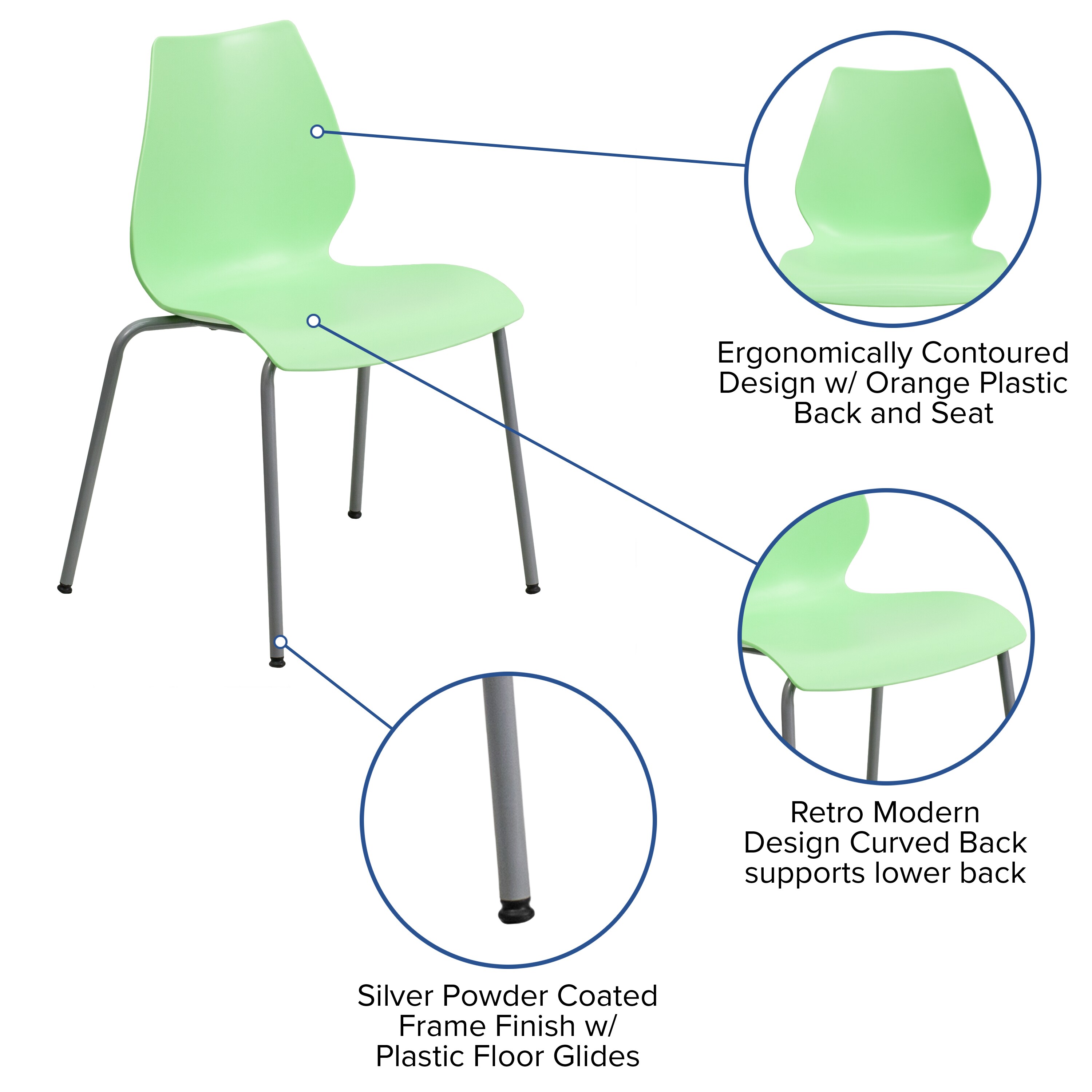 Flash Furniture 847254065016 chairs - View #2