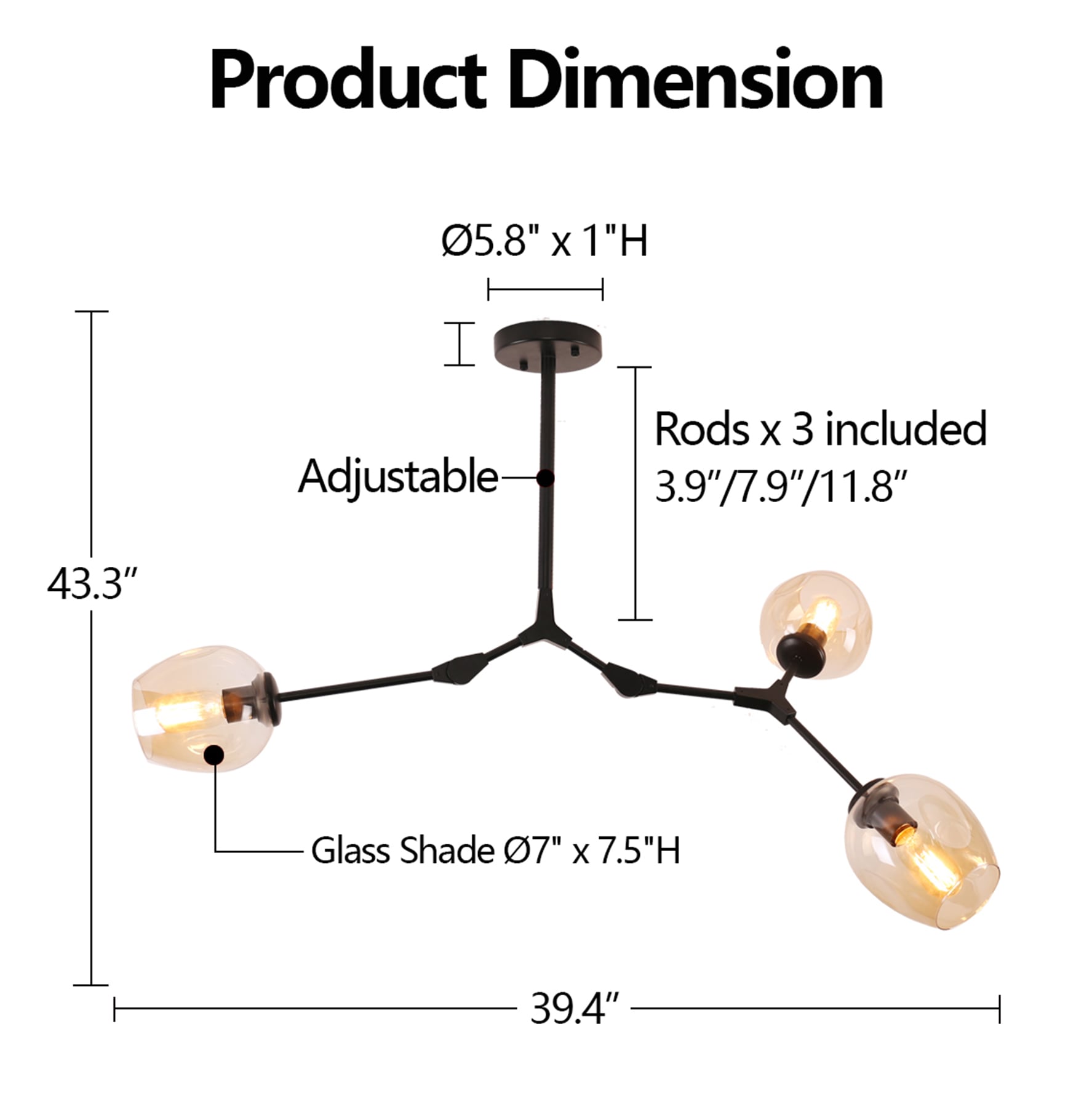 Oaks Decor BD1030-3-HP b090015 - View #9