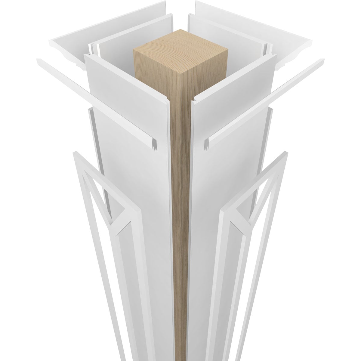 Ekena Millwork CC1208ENSCDCRCR Column-Wraps - View #7