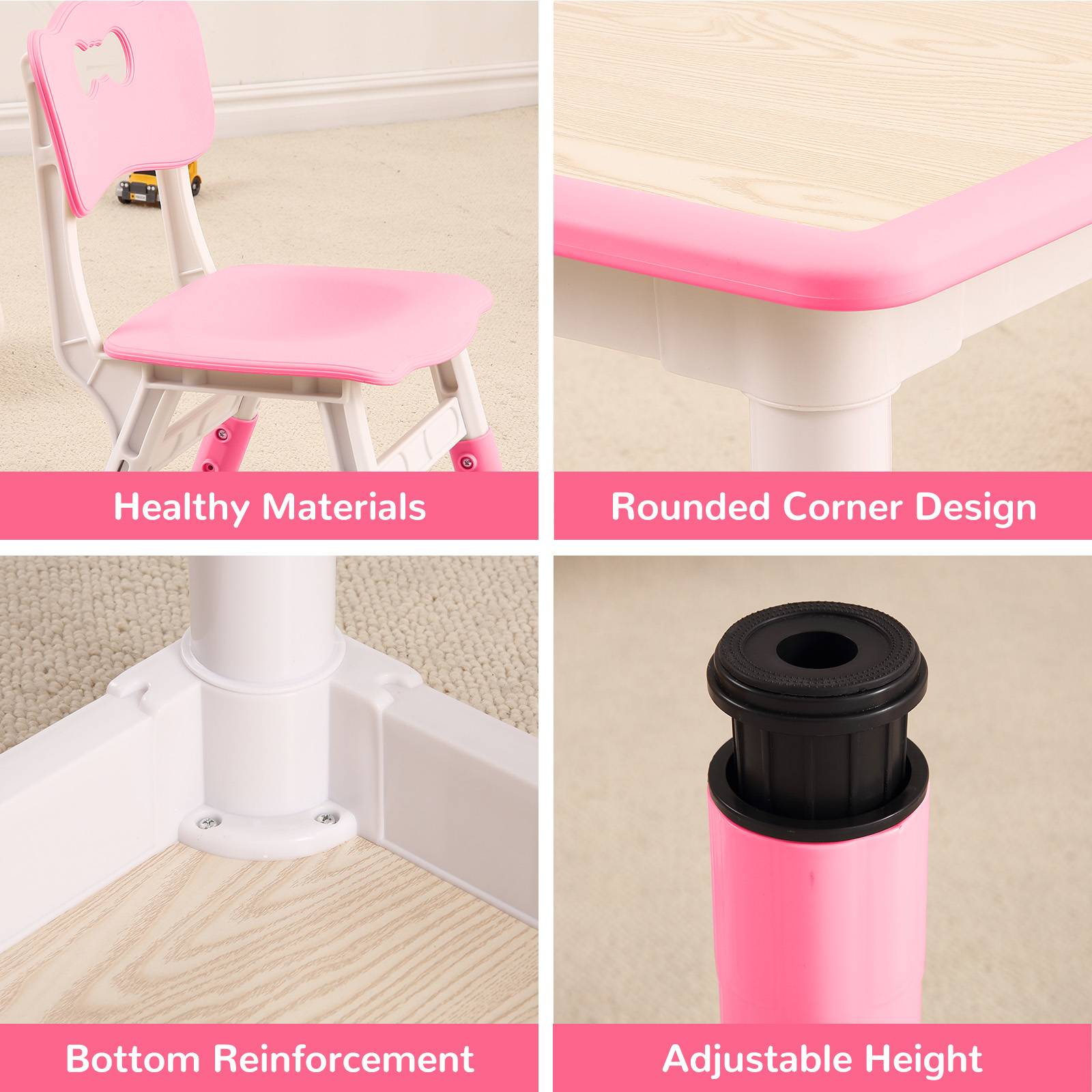 WhizMax LSNL-PHO-14R5YE1I Kids-Play-Tables - View #3