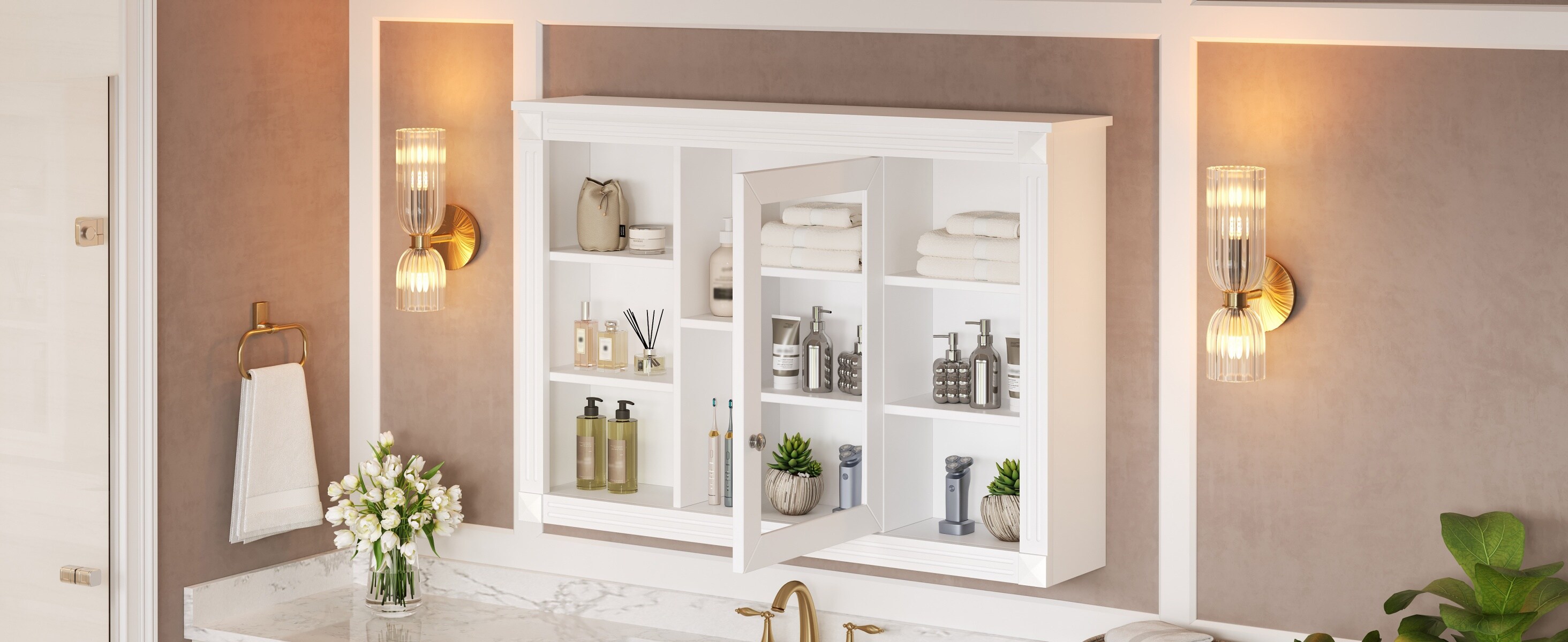ModernLuxe L3P-N710P363544K Bathroom-Wall-Cabinets - View #14