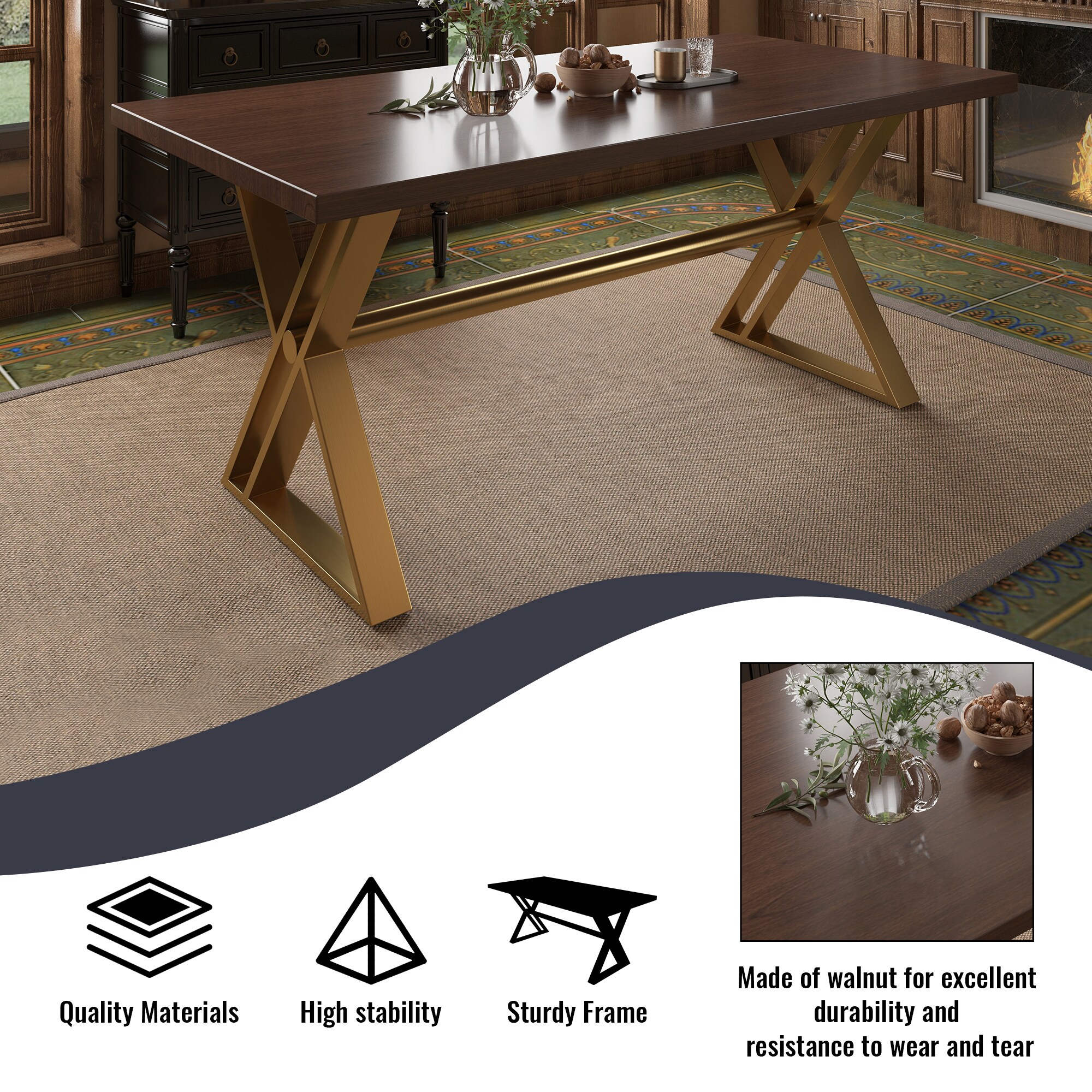 Clihome CL-HTM700BEIGE Dining-Sets - View #4