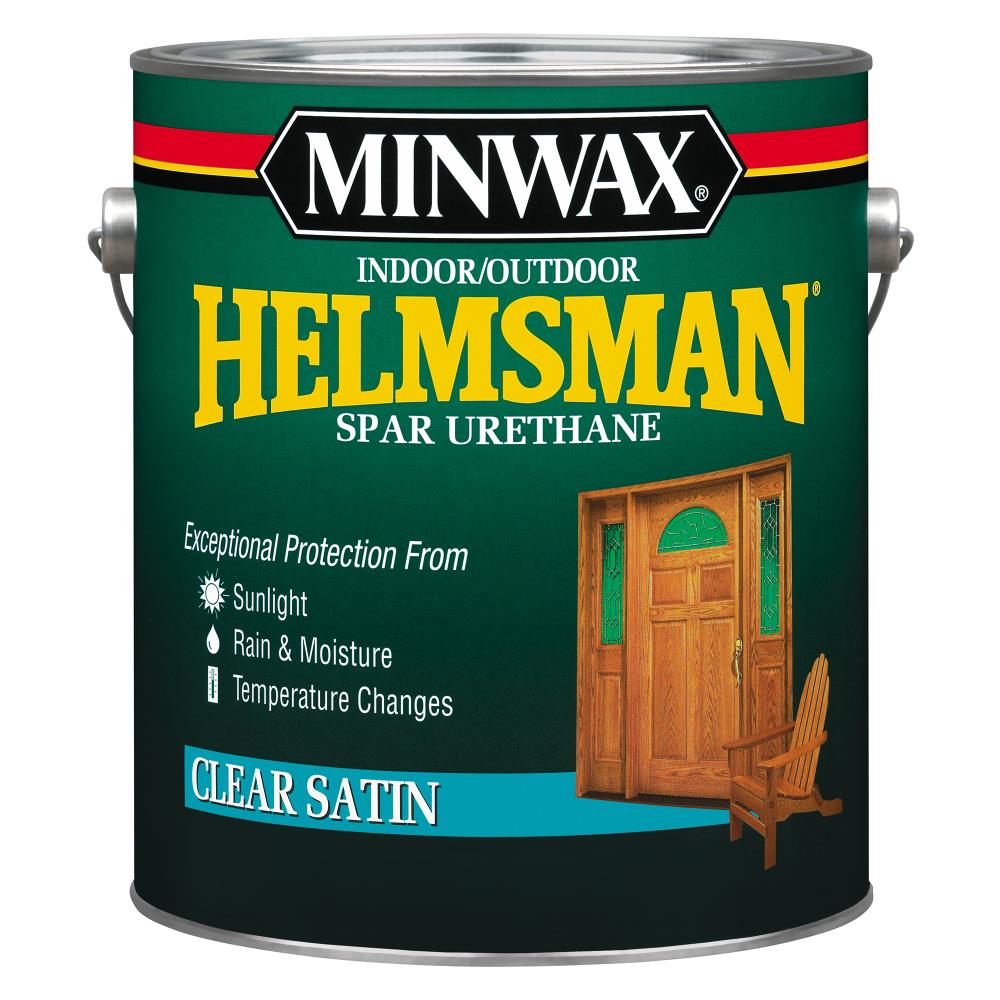 Minwax 13205000 Helmsman Oil-based Clear Transparent Satin Interior Stain ( 1-gallon )