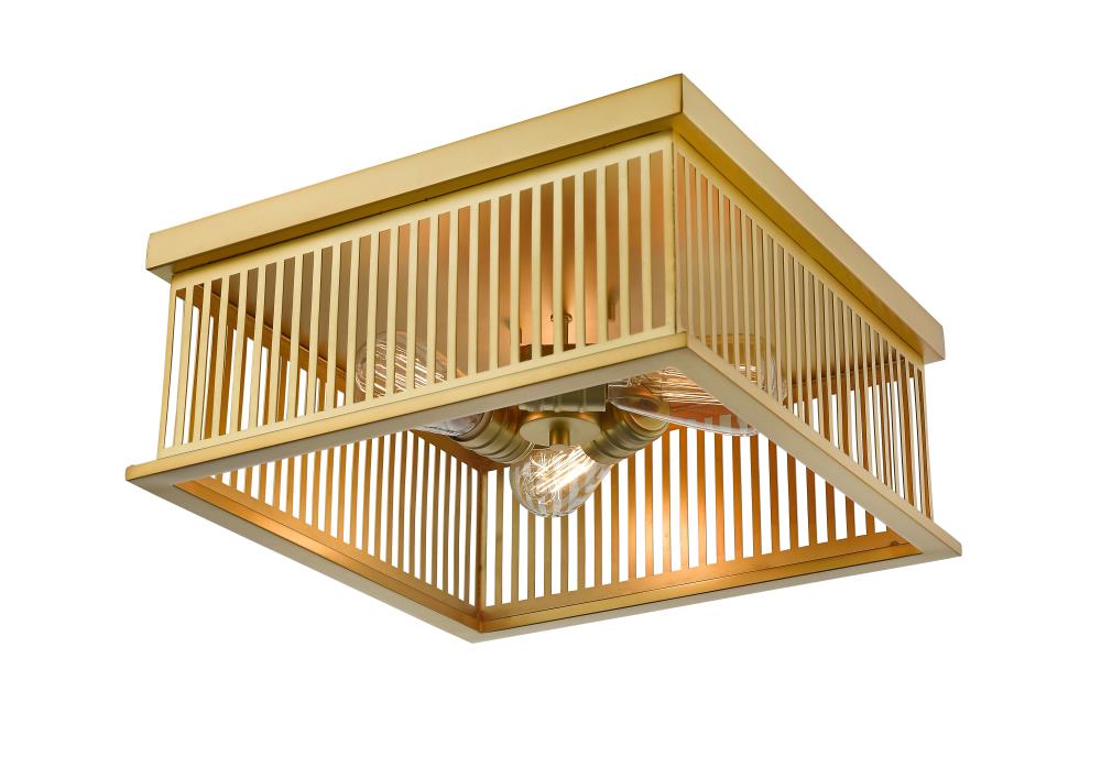 Z-Lite 333F3BR flushmounts - View #4