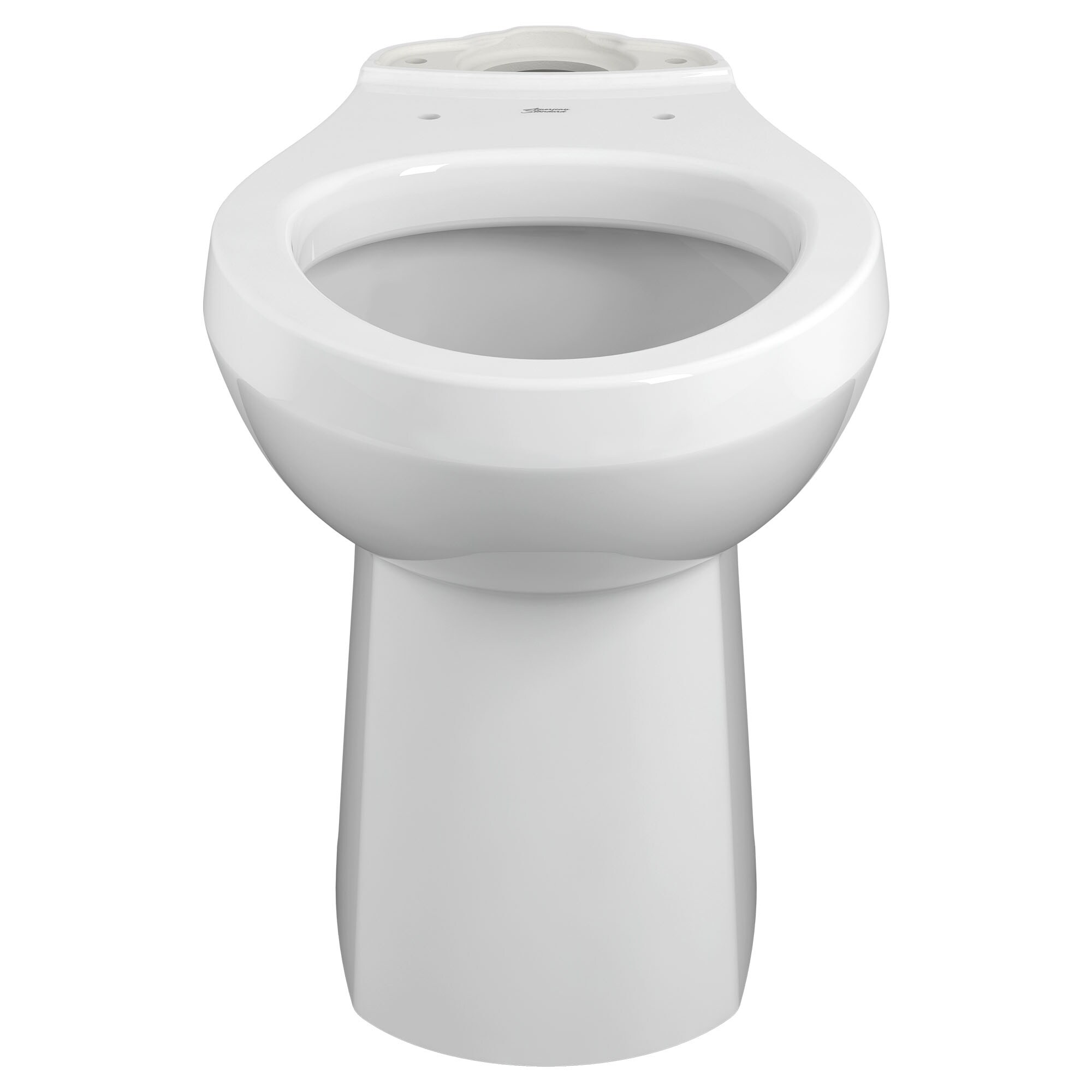 American Standard White Elongated Chair Height WaterSense Toilet 