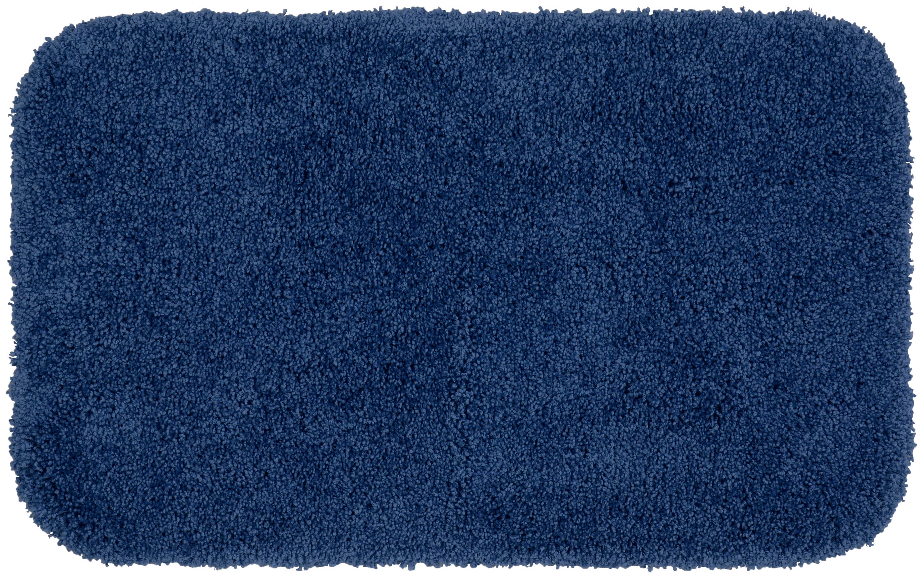 Garland Rug BA100W024040K2 Serendipity 24-in x 40-in Navy Nylon Bath rug
