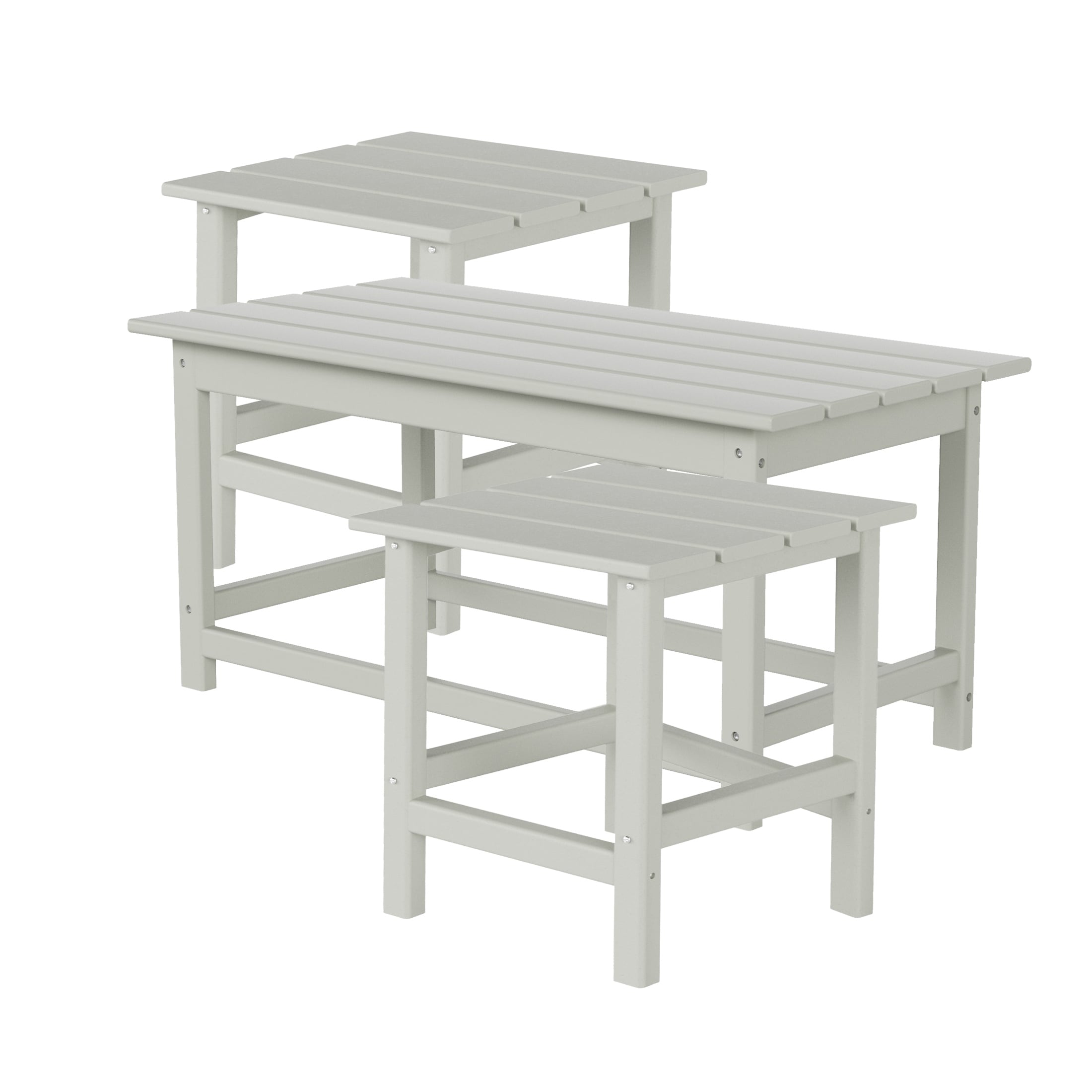 Westin Furniture 2001-CT-CS2-SD Laguna Rectangle Coffee Table 17.5-in W x 35.3-in L