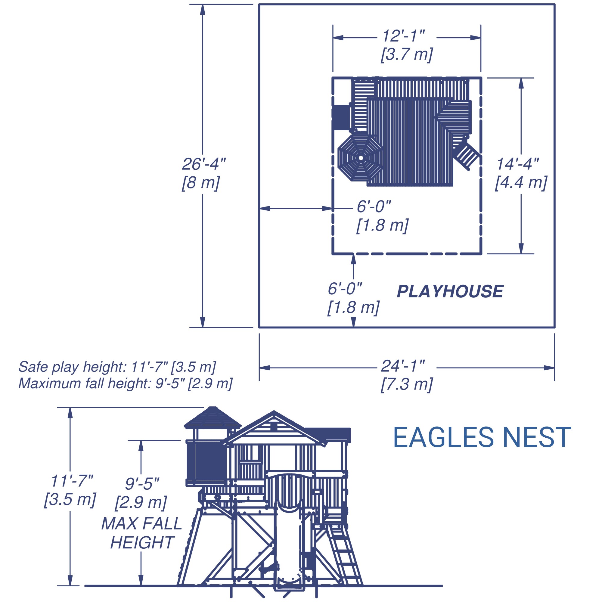 Backyard Discovery 1801318COM playhouses - View #10