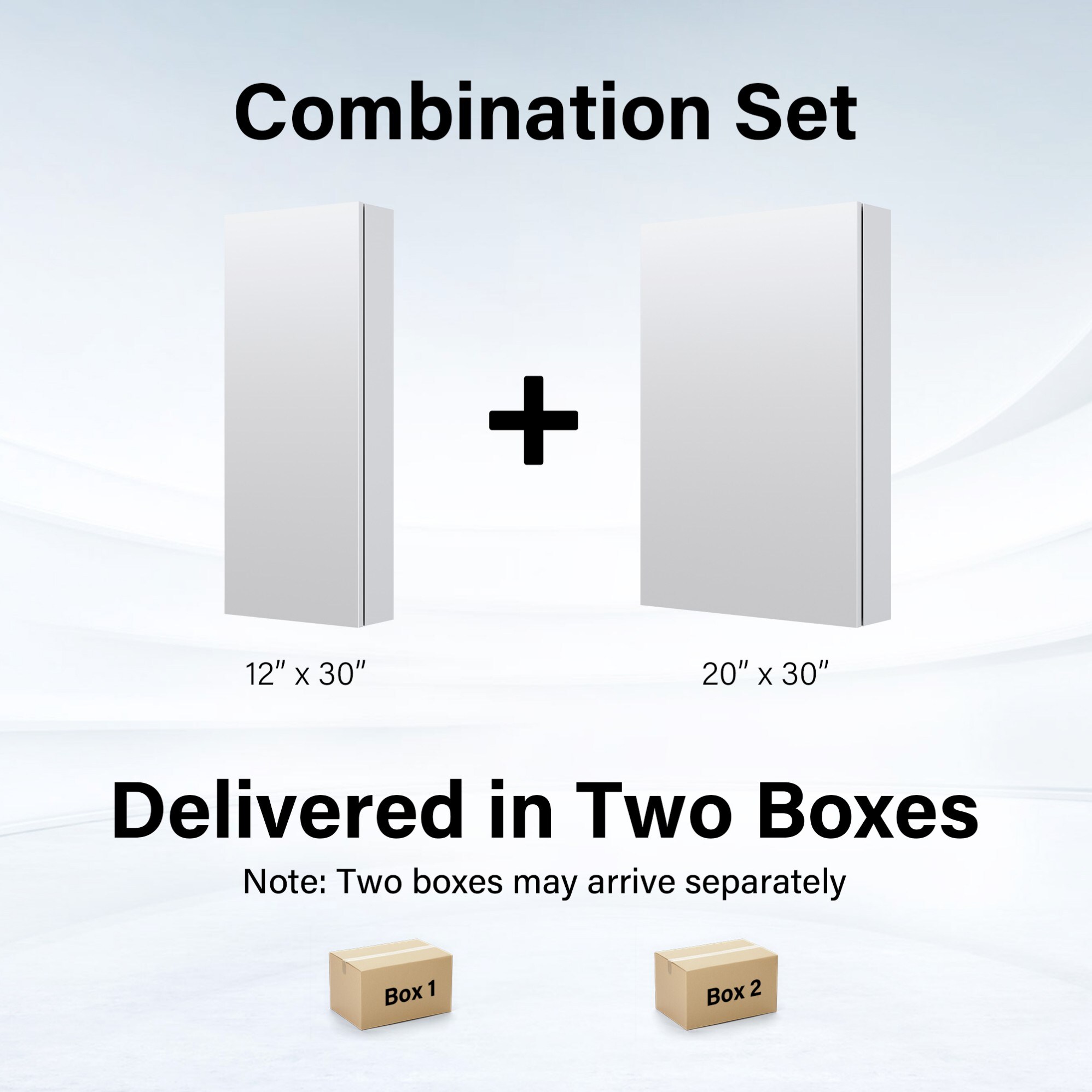 WELLFOR ROSA20TYL Bathroom-Wall-Cabinets - View #11