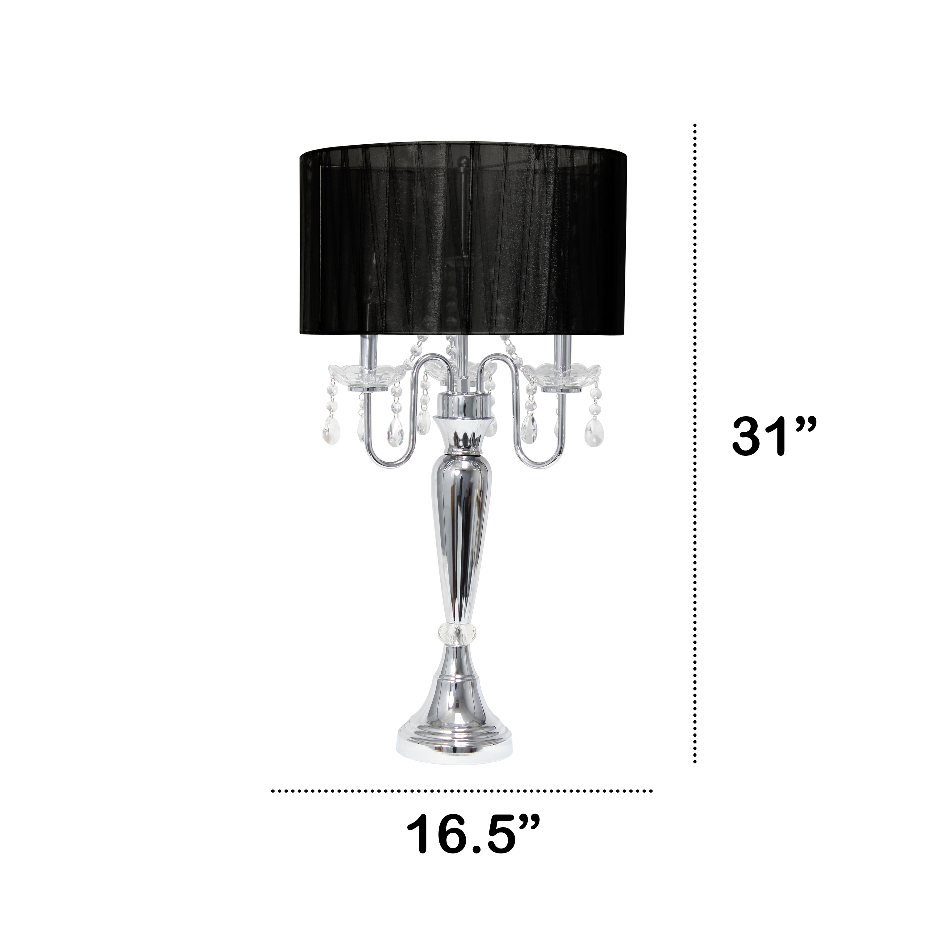Lalia Home LHT-4022-BK Table-Lamps - View #3
