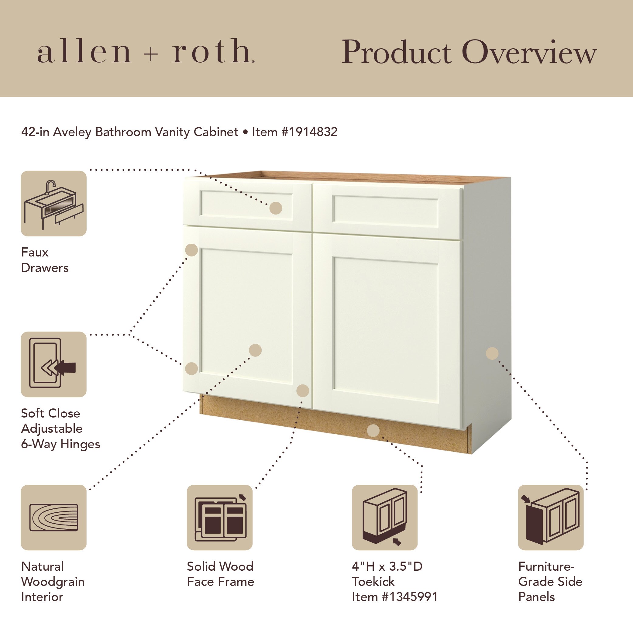allen + roth 55423AV vanities - View #7