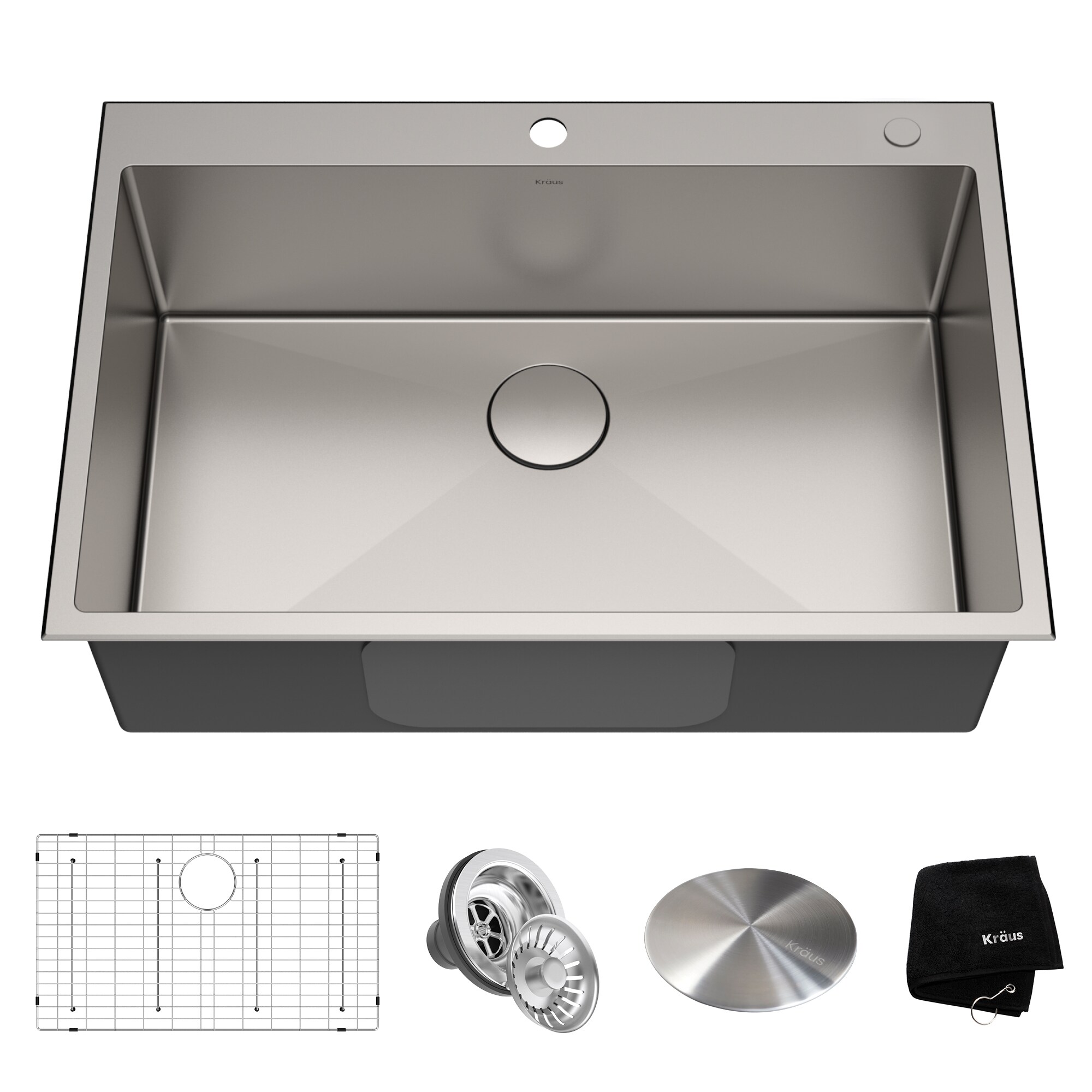 Kraus KHT300-33 Kitchen-Sinks - View #2
