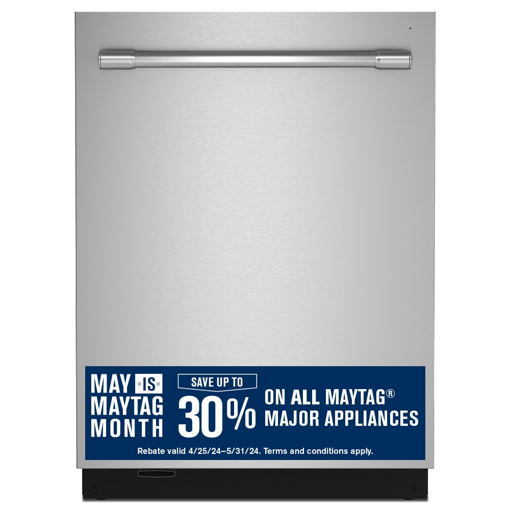 Maytag Top Control 24-in Built-In Dishwasher With Third Rack 