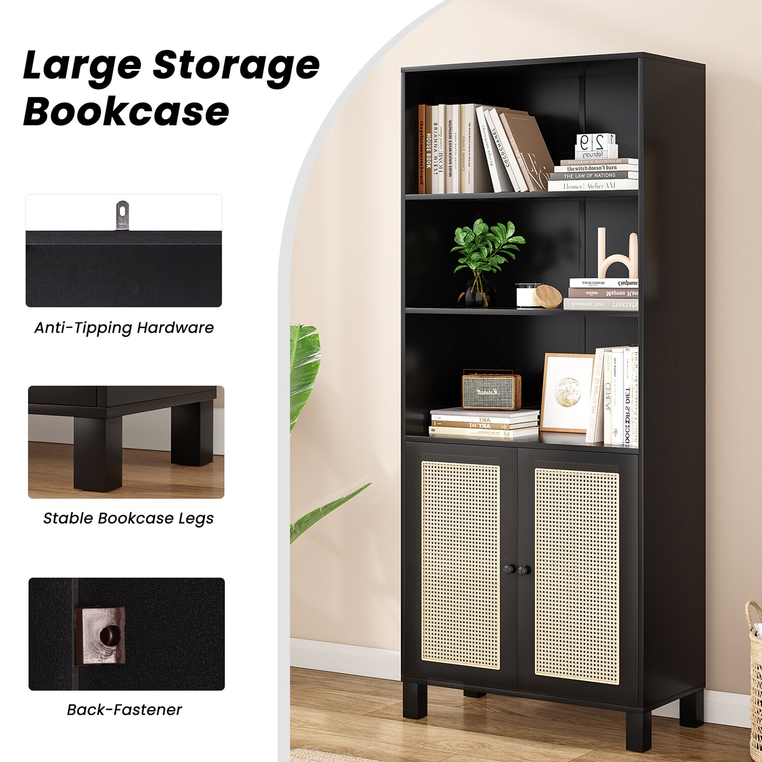 GZMR GZ-HW60186CF bookcases - View #5
